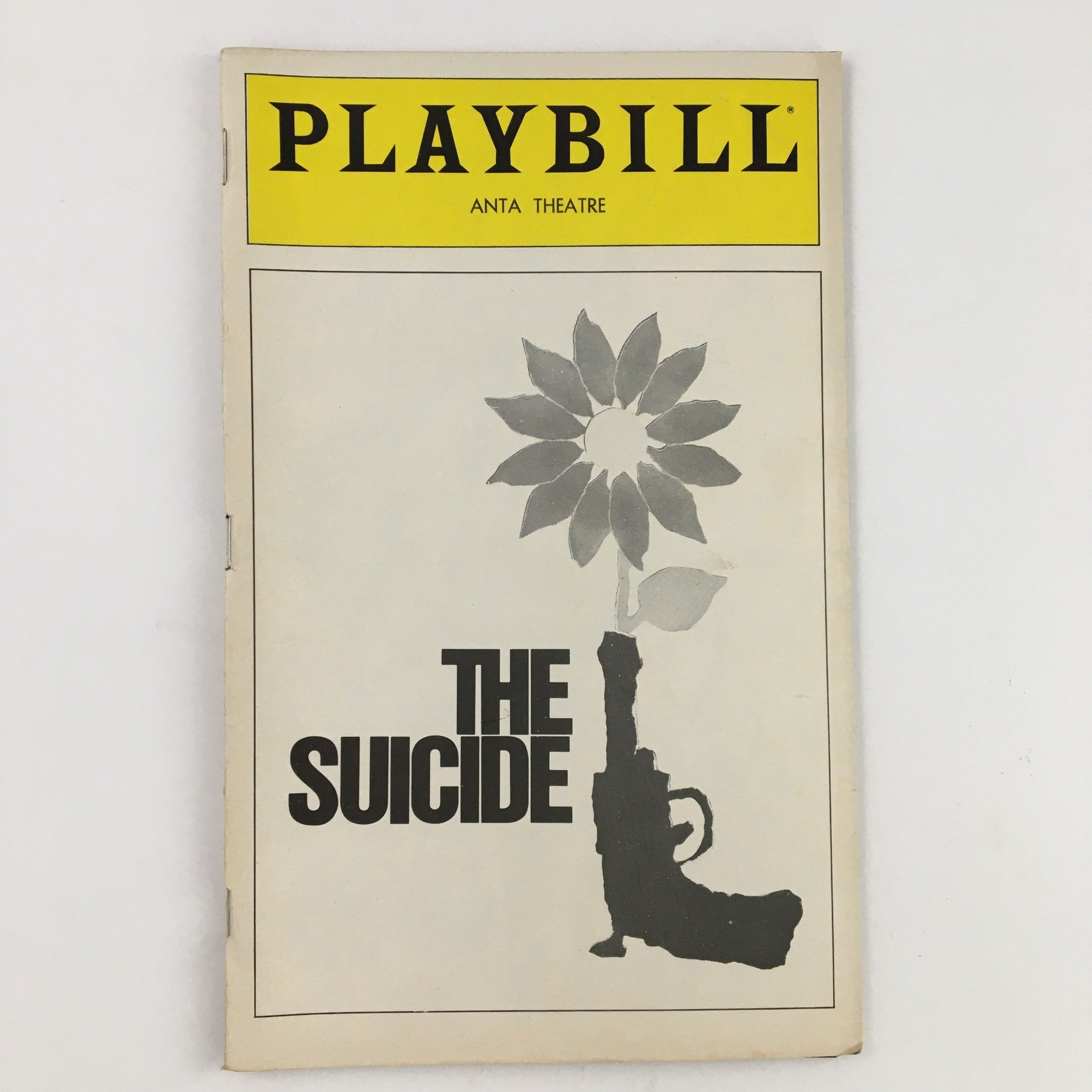 1980 Playbill Anta Theatre Present Derek Jacobi in The Suicide by Nikolai Erdman