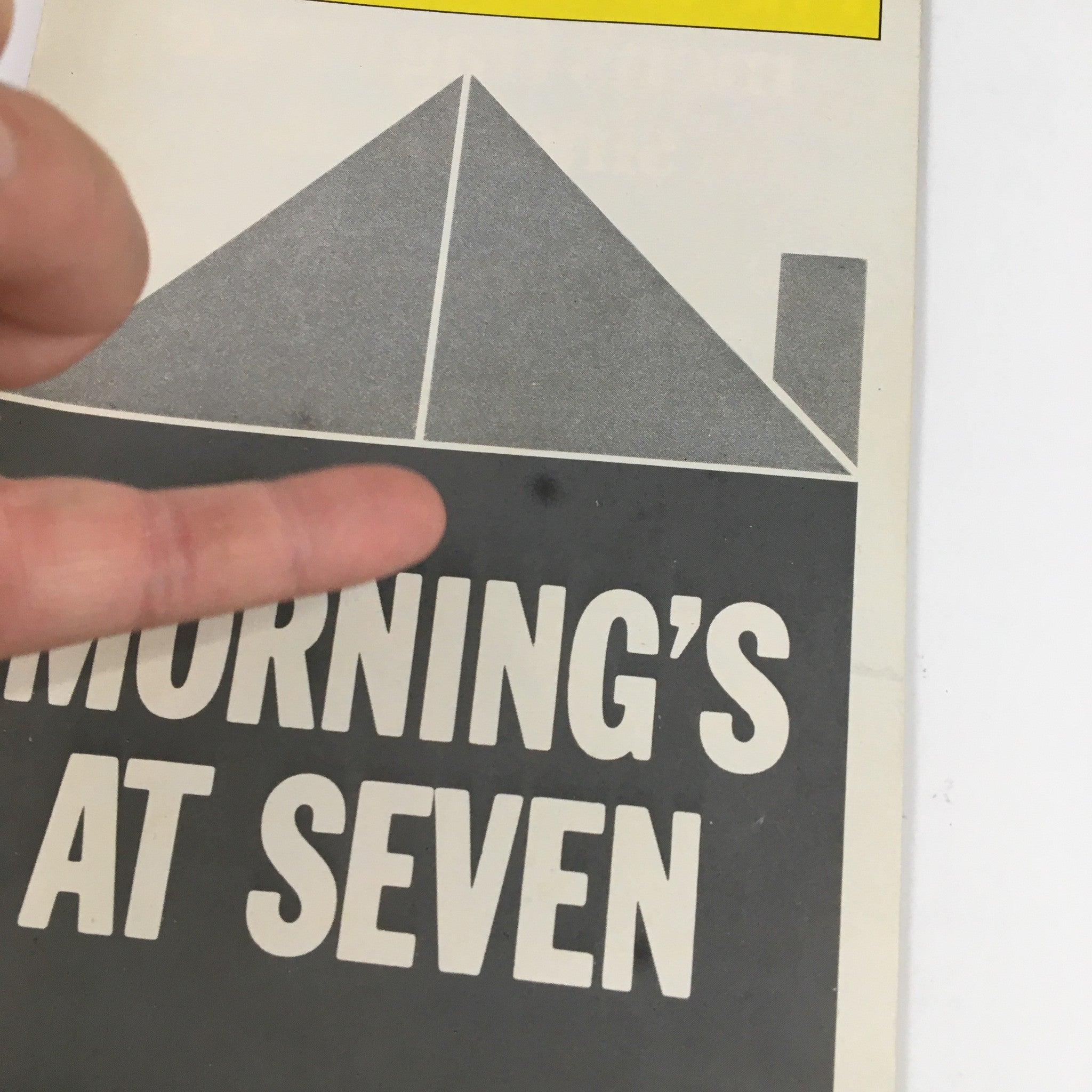 1980 Playbill Lyceum Theatre Present Morning's at Seven by Vivian Matalon