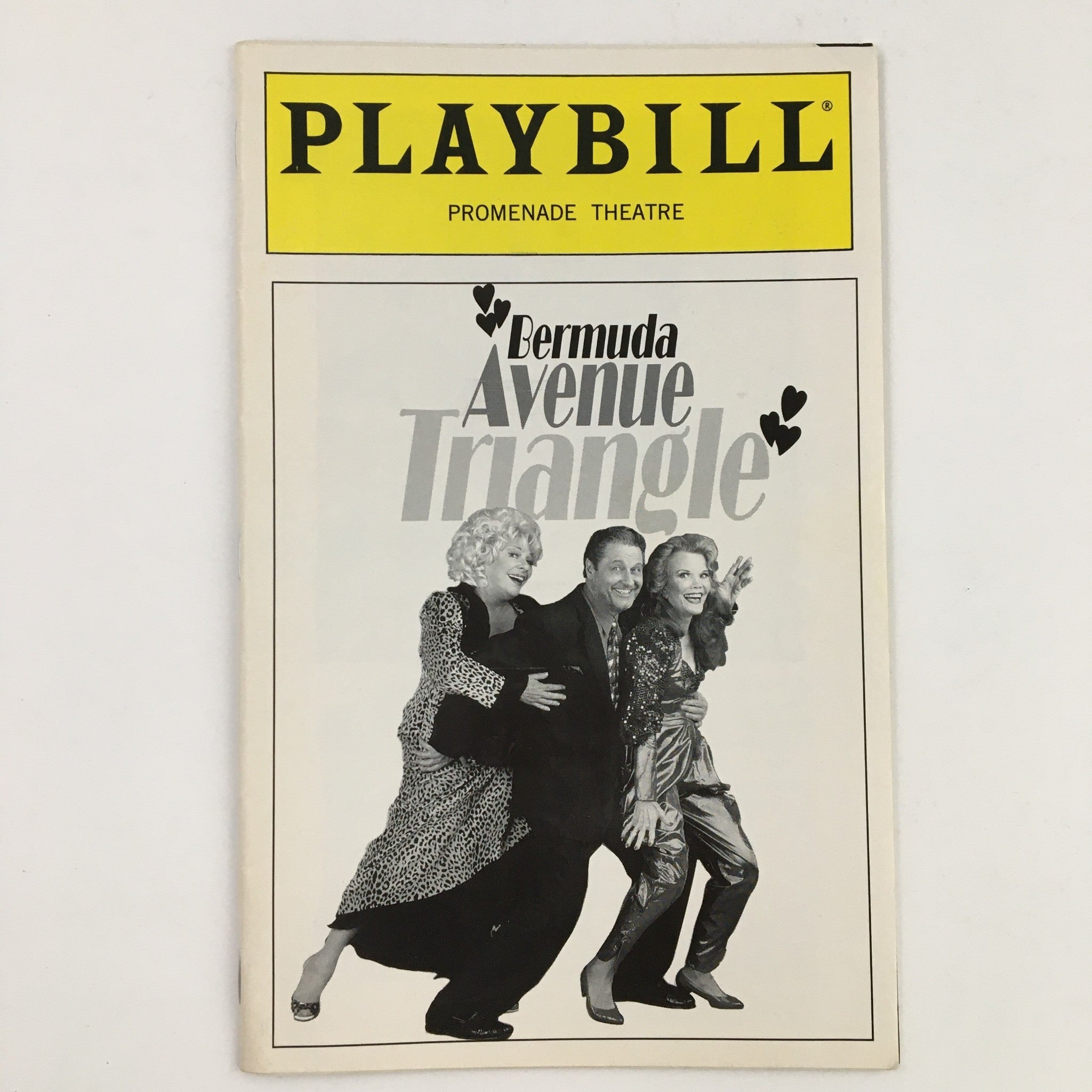 1997 Playbill The Promenade Theatre Bermuda Avenue Triangle by Danny Daniels