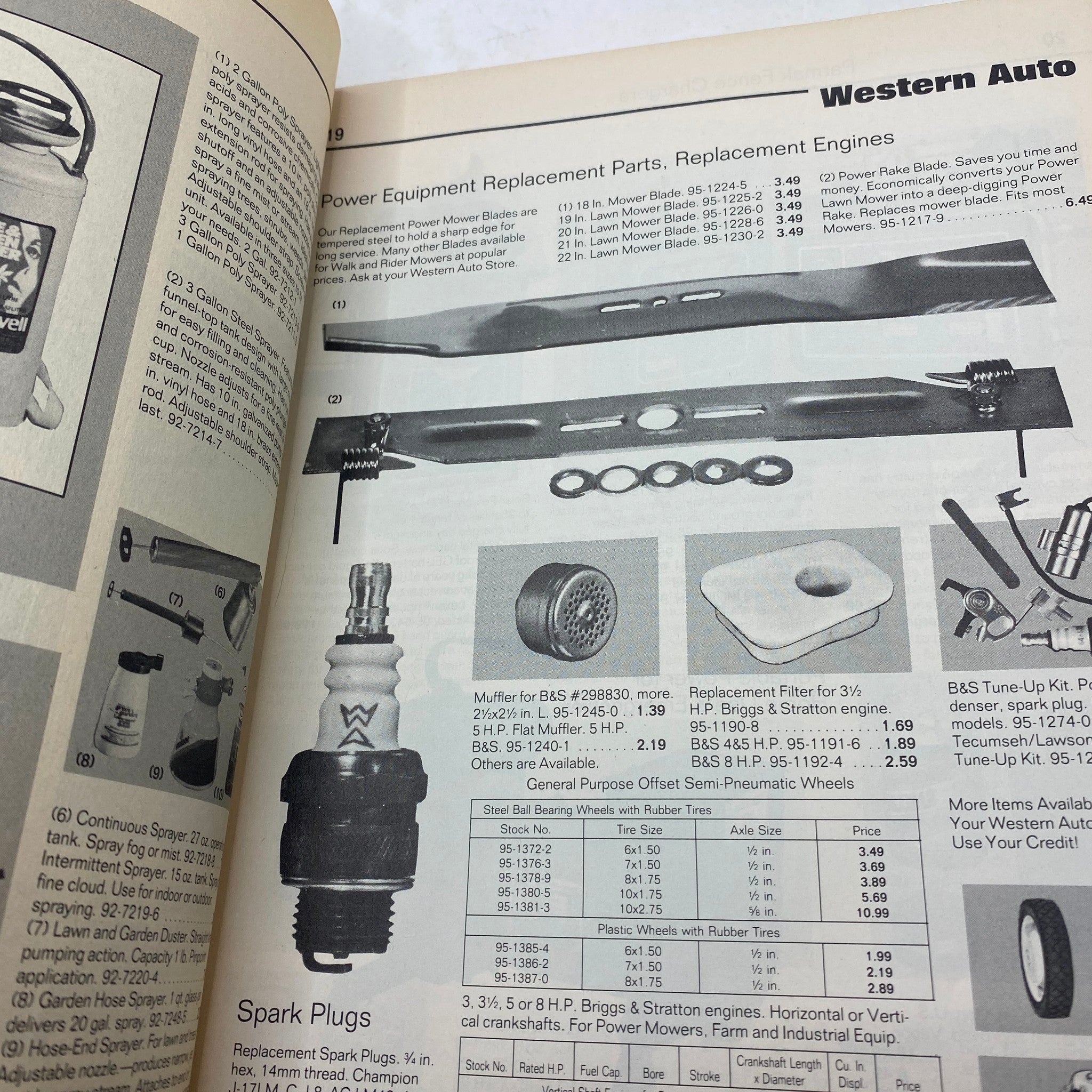 1983 Spring Western Auto The Biggest Little Store in America Catalog