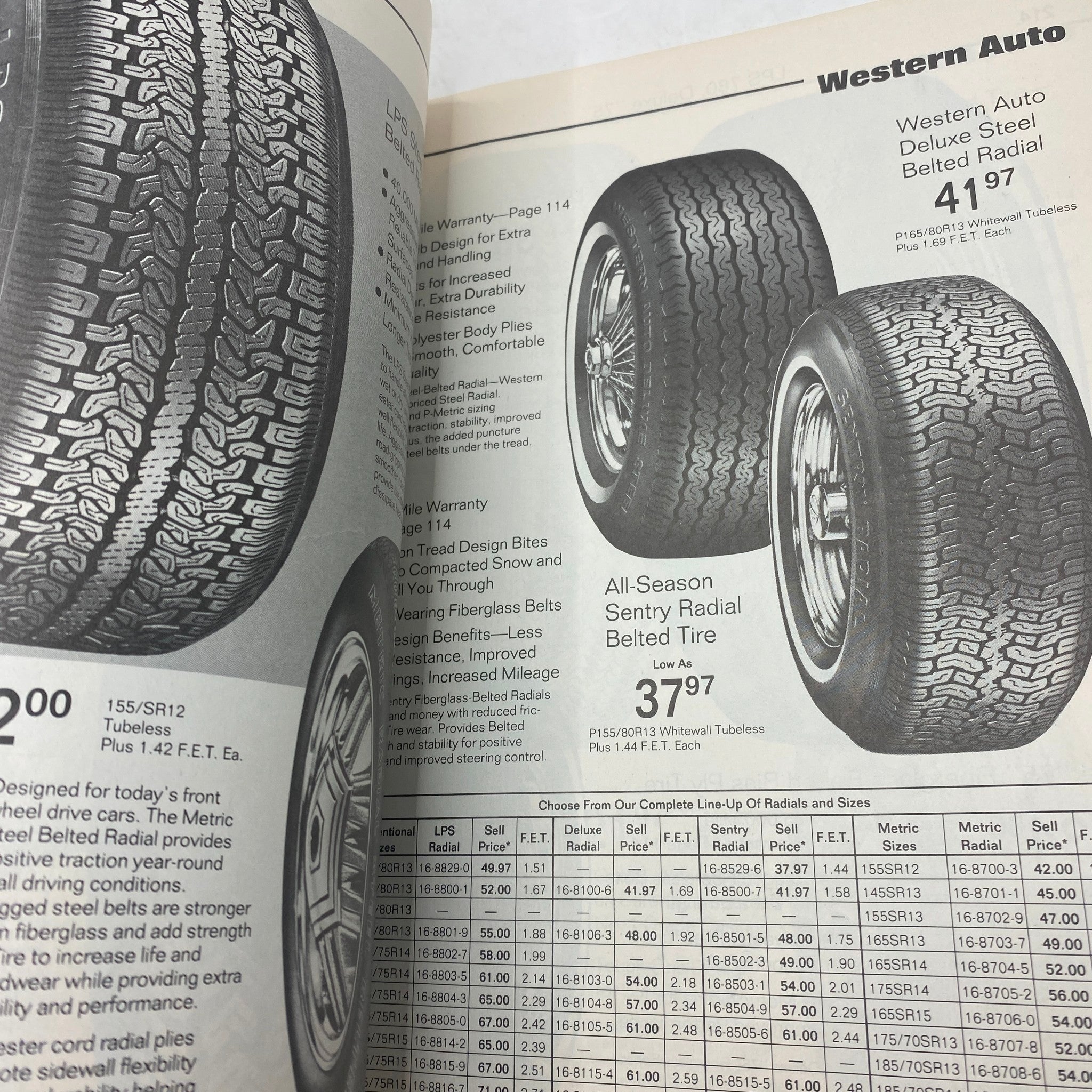 1983 Spring Western Auto The Biggest Little Store in America Catalog