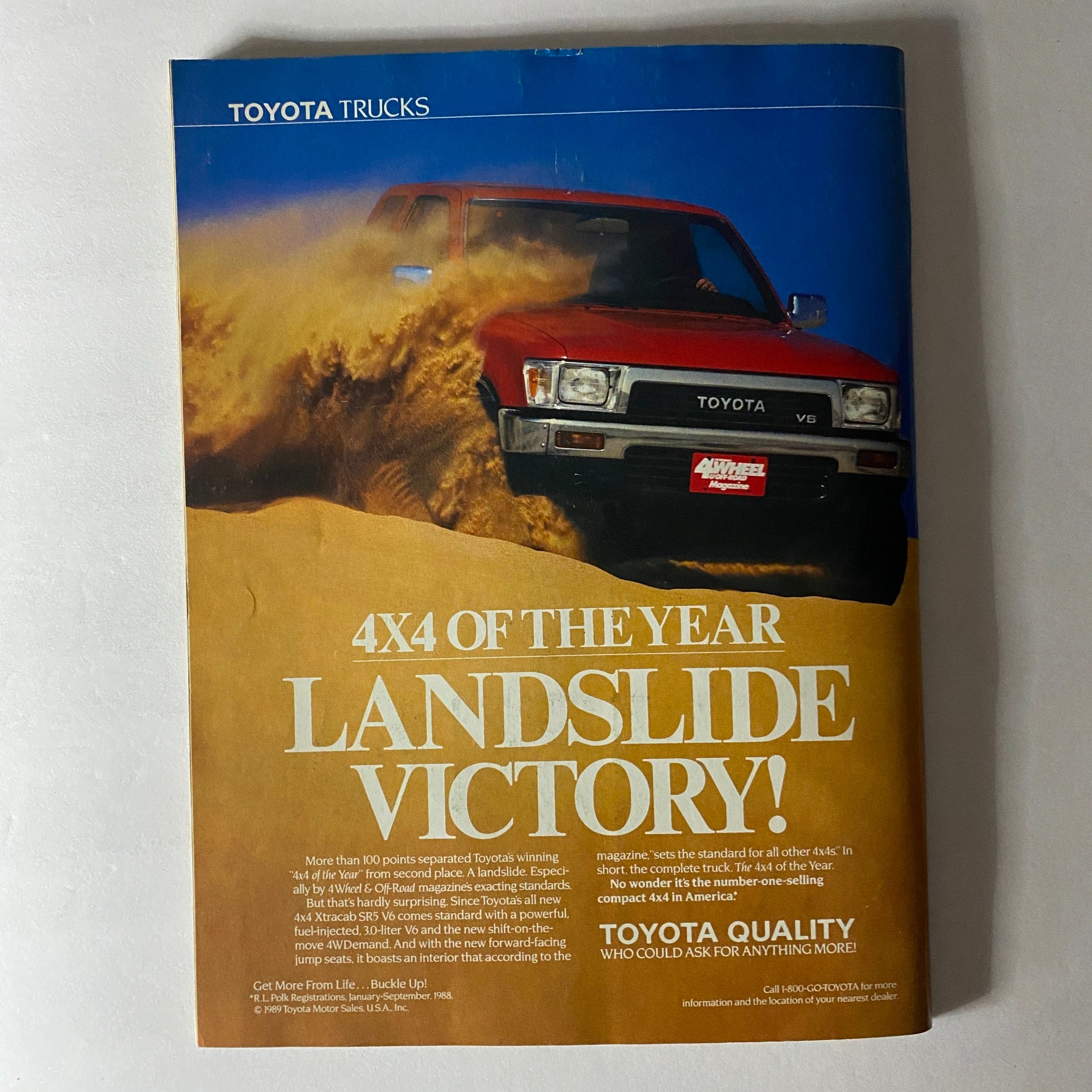 Petersen's 4-Wheel & Off-Road Magazine June 1989 Winch Wisdom No Label