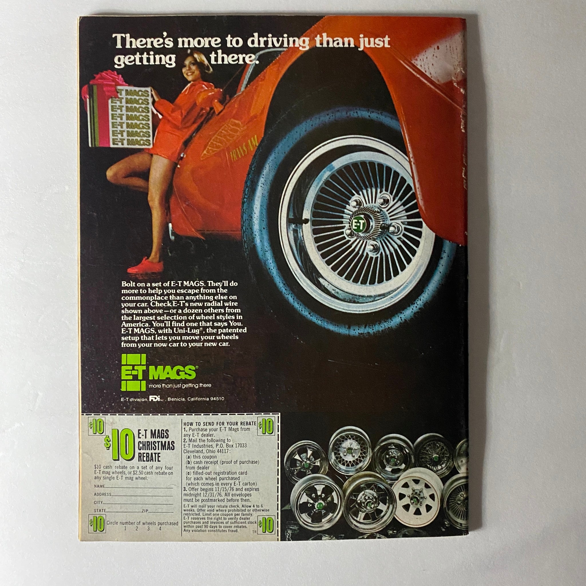 VTG Truckin' Magazine December 1976 How To Paint Flames No Label