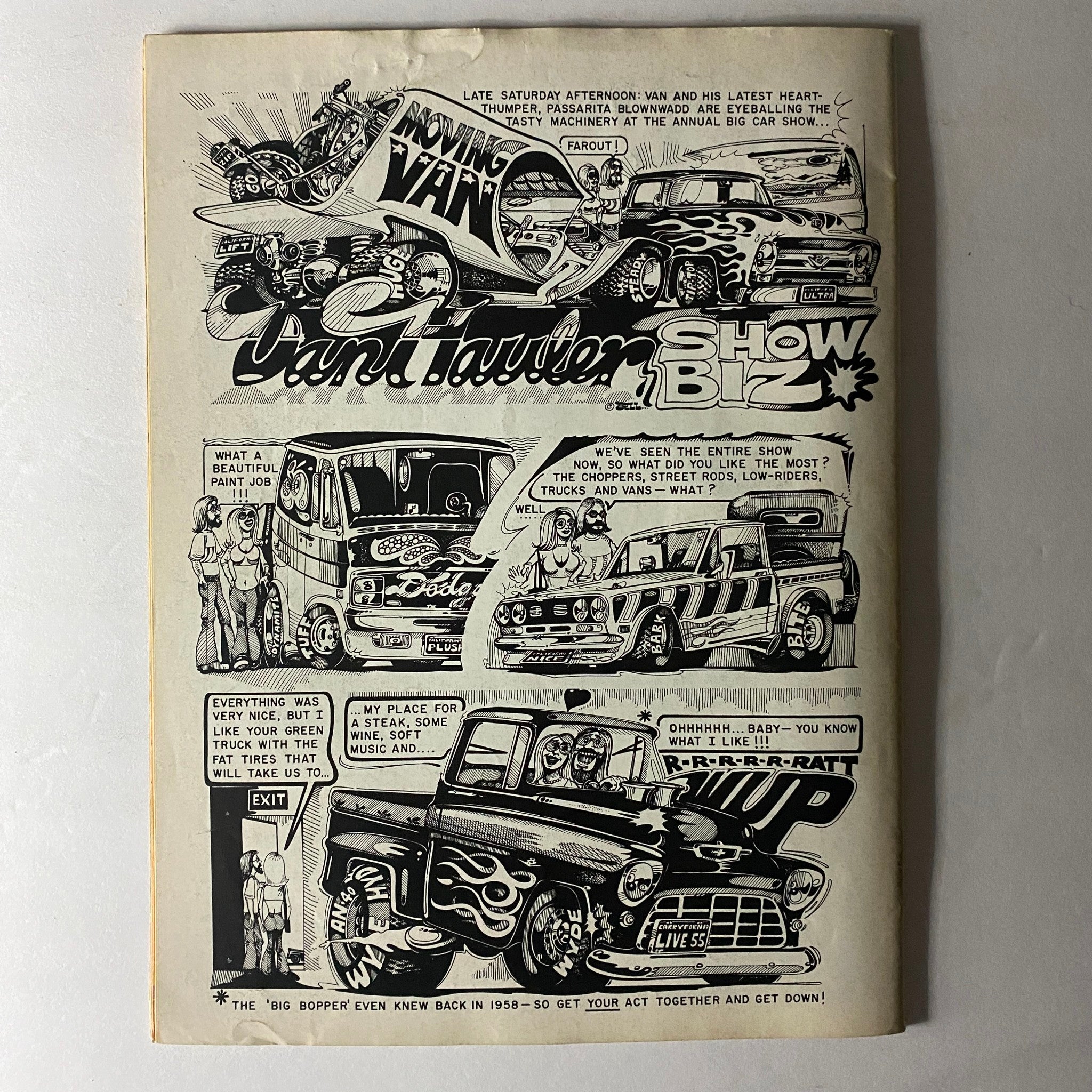 VTG Truckin' Magazine November 1975 Dick Delgadillo's Immaculate F-100 No Label