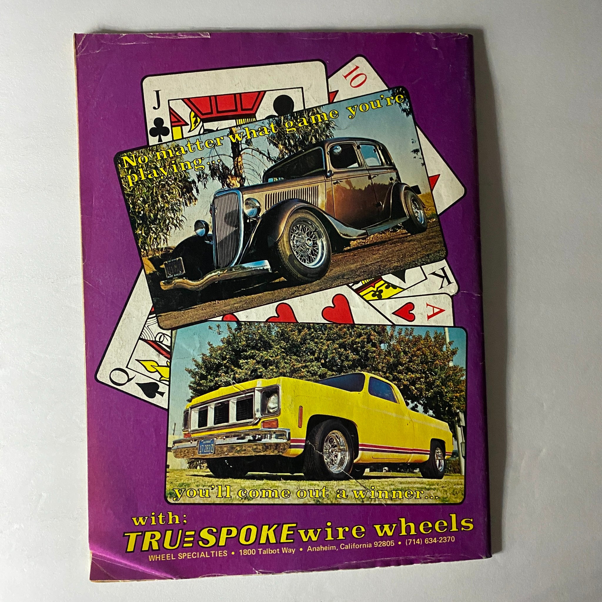 VTG Truckin' Magazine September 1976 Van Front End Alignment No Label