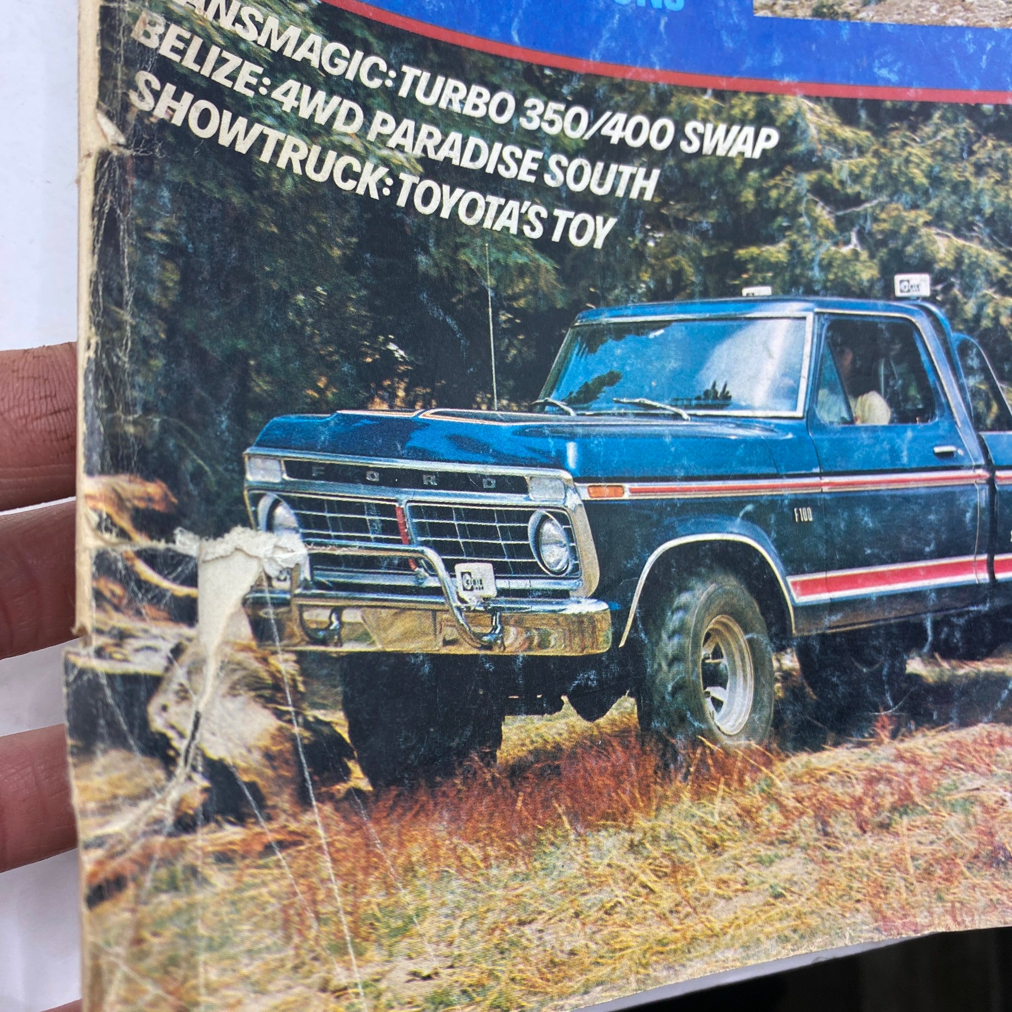 VTG Pickup, Van & 4WD Magazine August 1975 Van Special GD Interior No Label