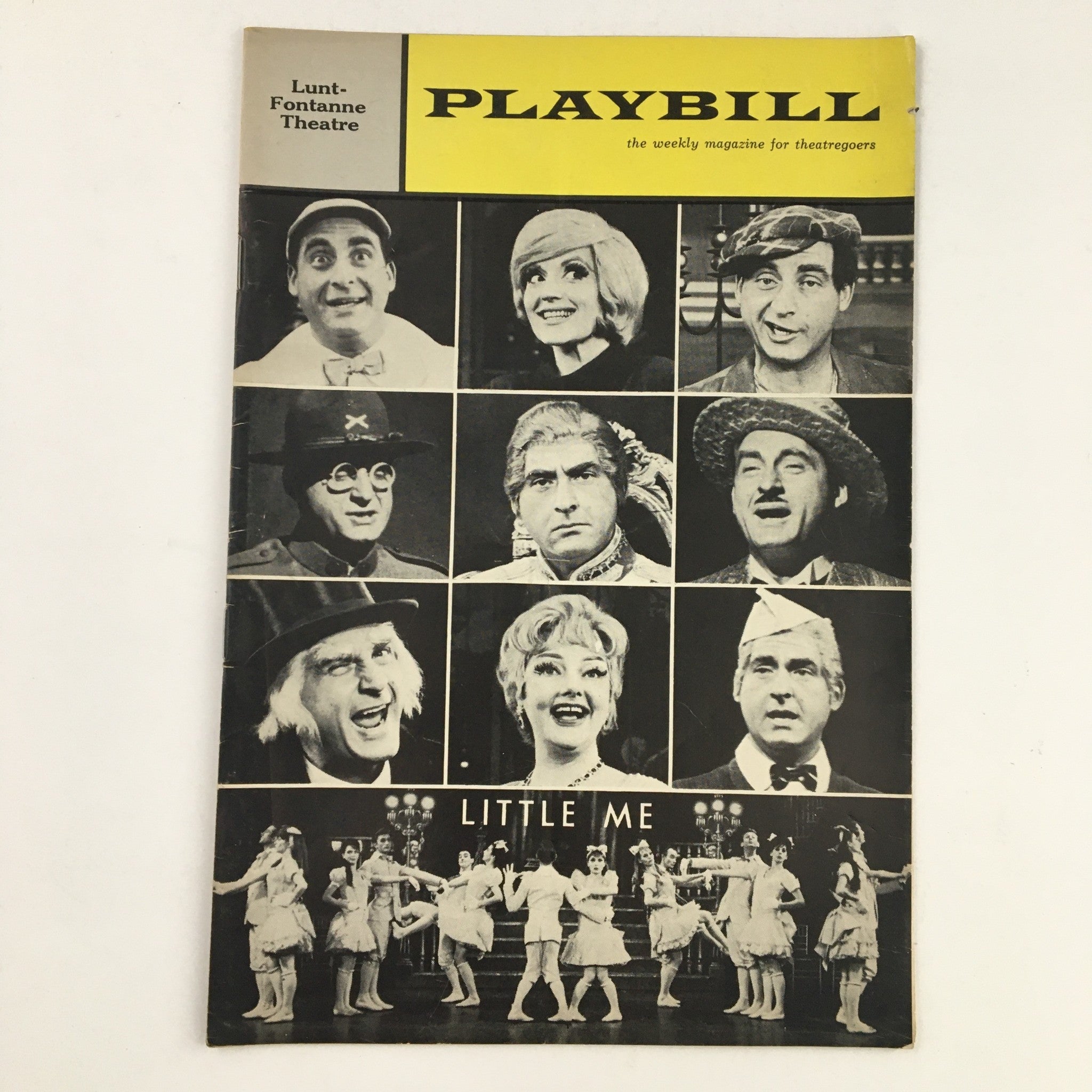 1963 Playbill Lunt-Fontanne Theatre Present Sid Caesar in Little Me by Cy Feuer