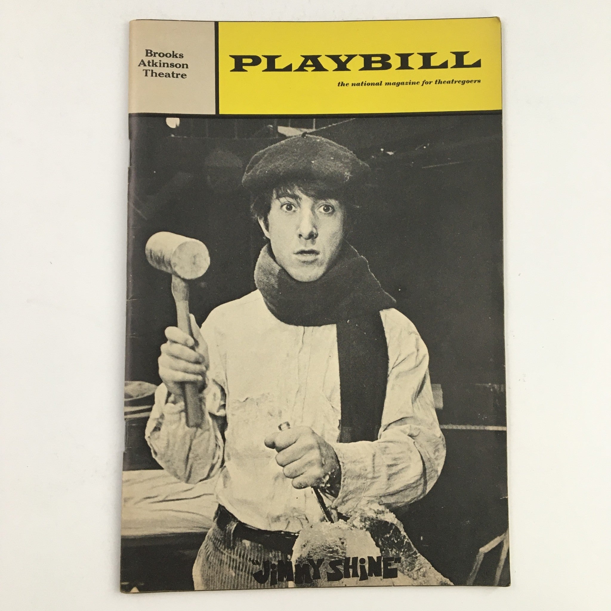 1969 Playbill Brooks Atkinson Theatre Present Dustin Hoffman in Jimmy Shine