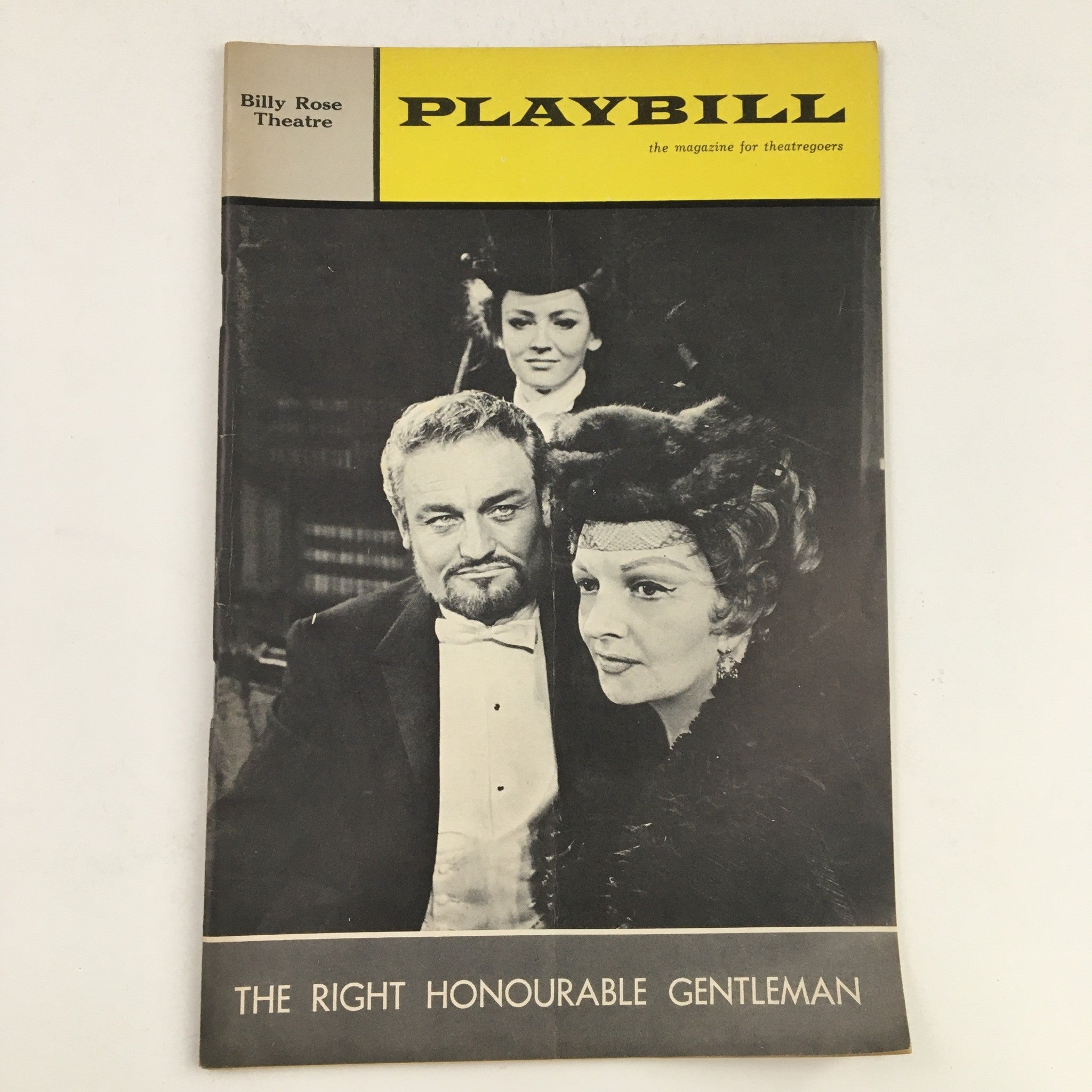 1965 Playbill Bill Rose Theatre Present The Right Honourable Gentleman