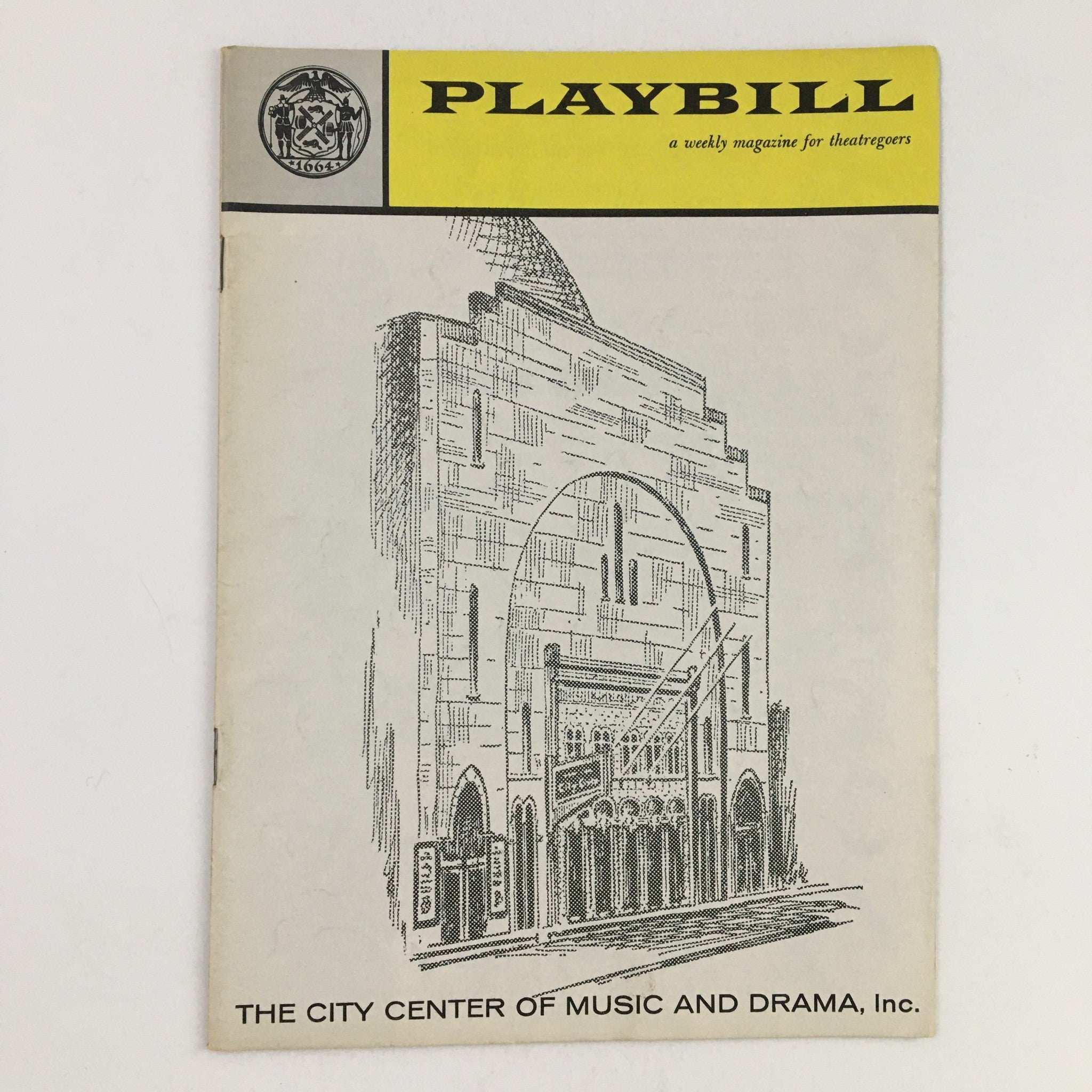 1959 Playbill New York City Center Present Carmen An Opera In Four Acts