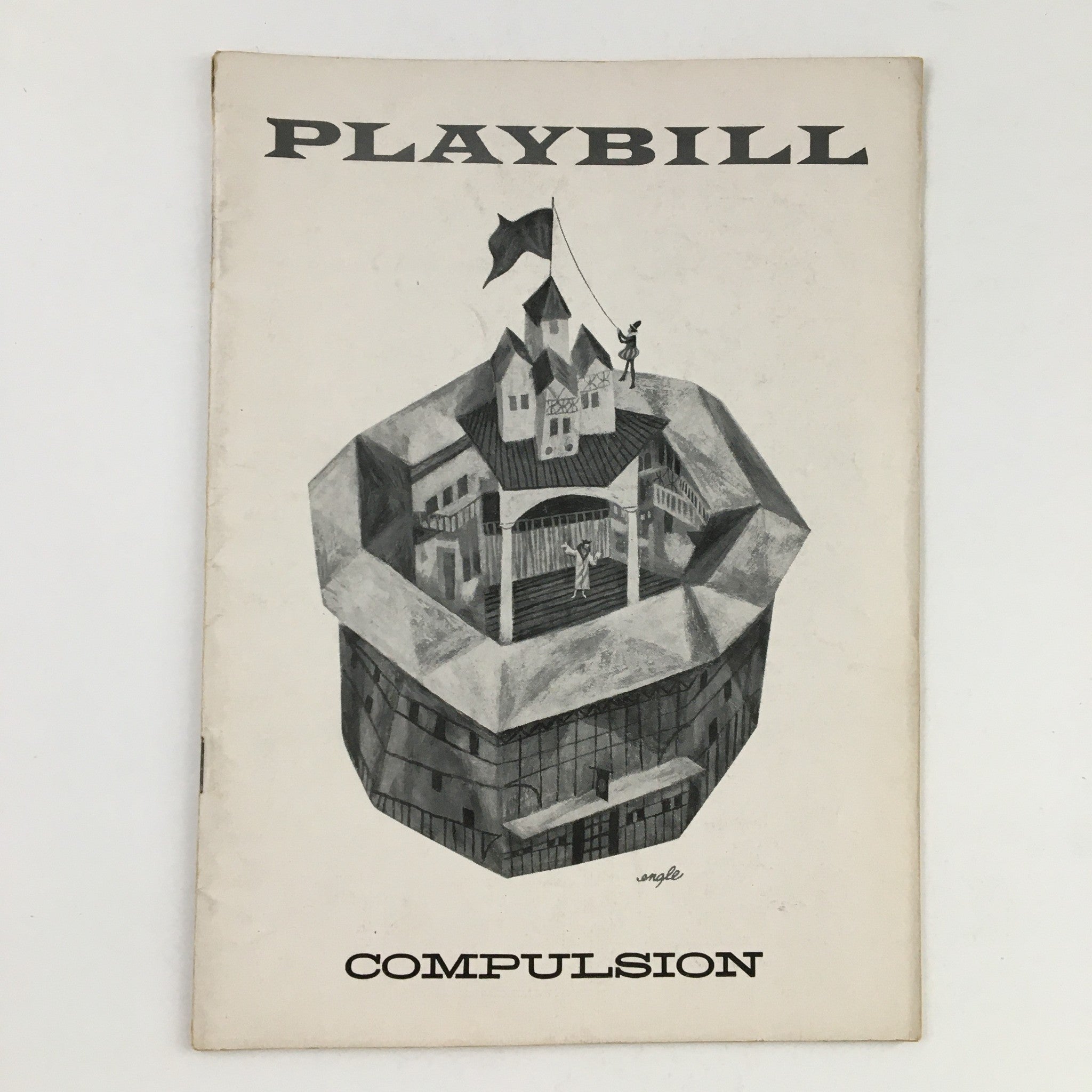 1957 Playbill Ambassador Theatre Present Michael Myerberg in Compulsion