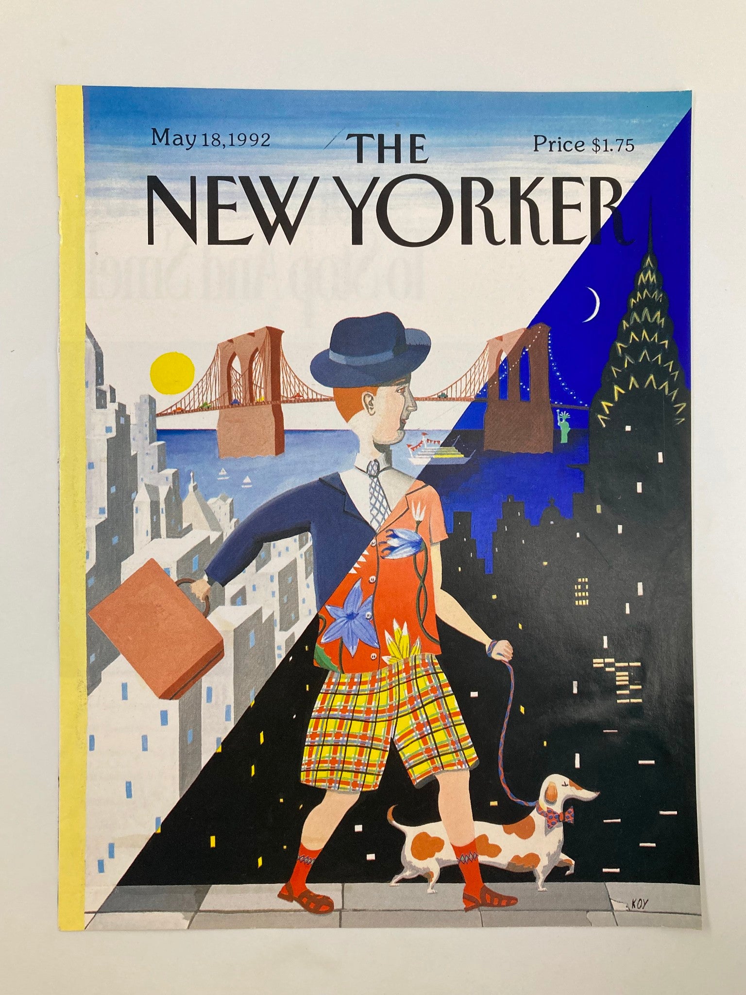 COVER ONLY The New Yorker May 18 1992 Business with Pleasure by Kathy O. Young