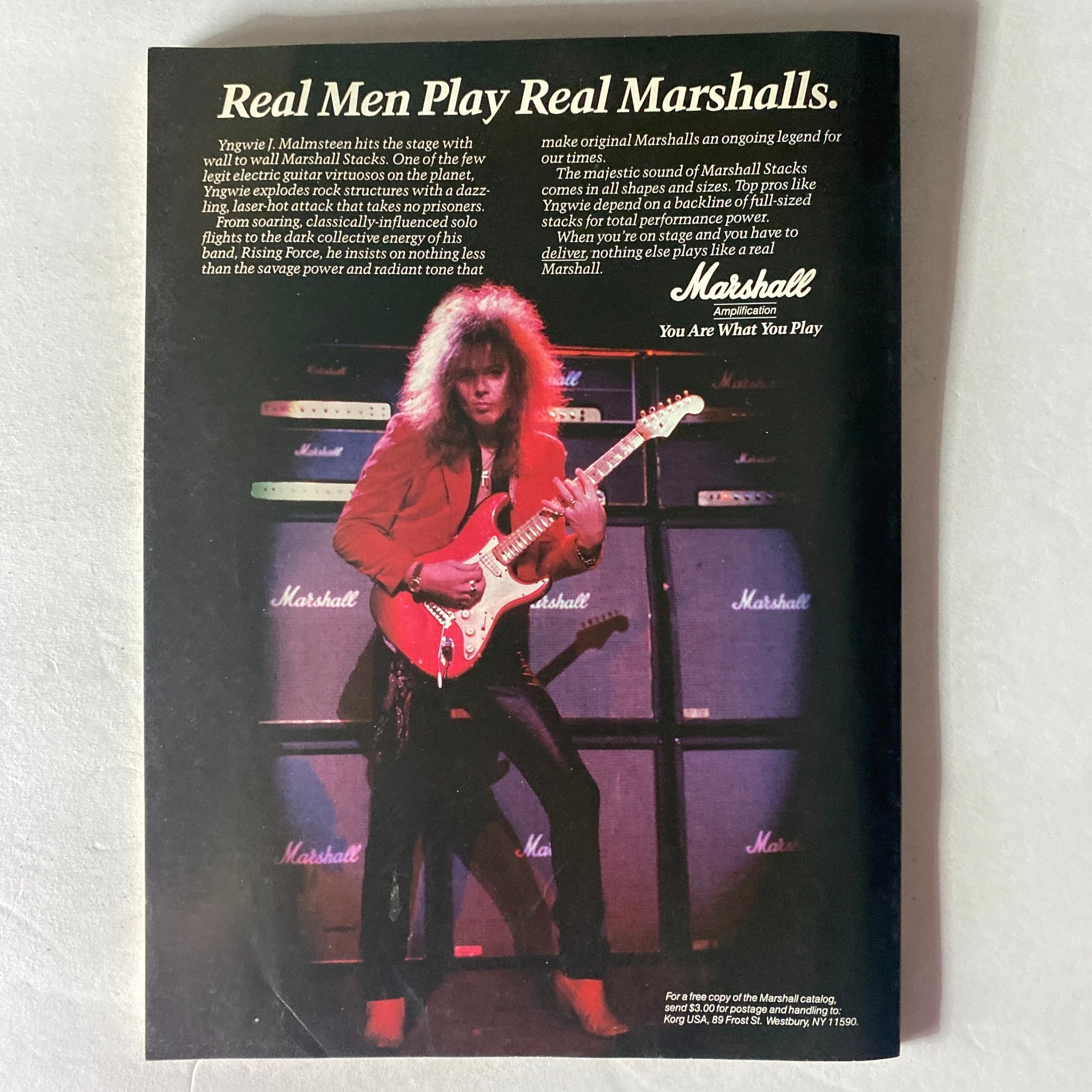 VTG Guitar World Magazine March 1989 Izzy and Slash Guitar Heroes No Label