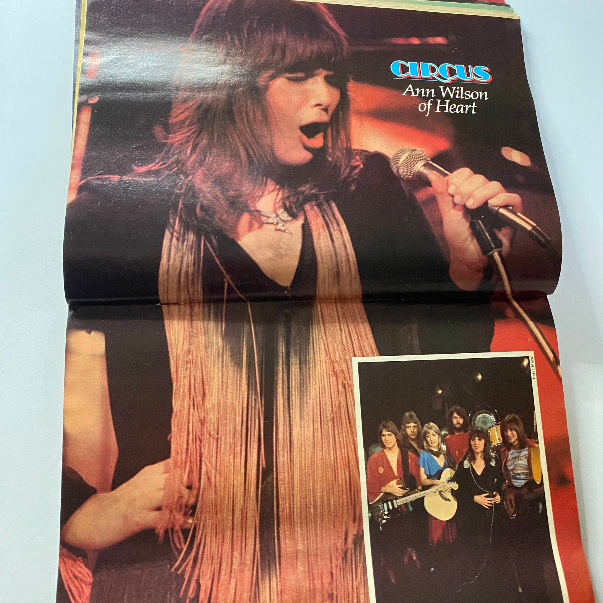 VTG Circus Magazine July 21 1977 Sissy Spacek, Amy Wilson w Poster No Label