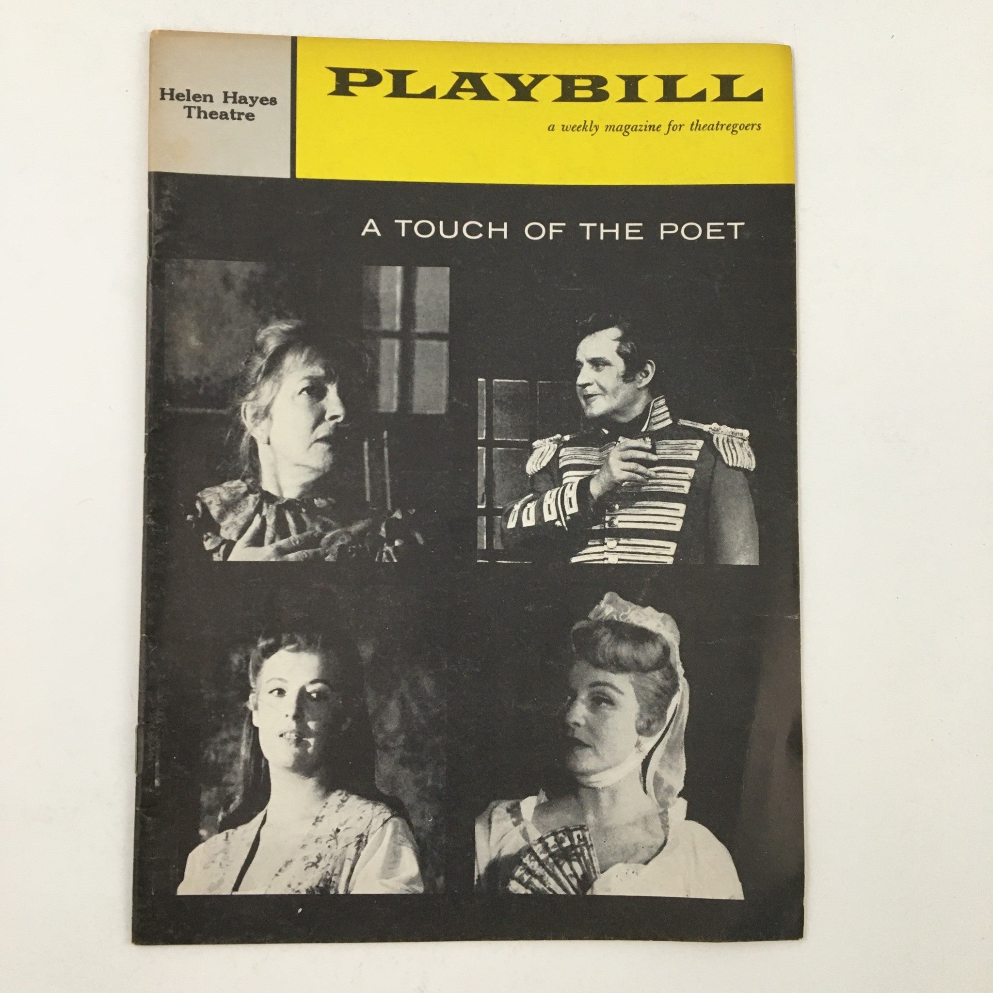 1959 Playbill Helen Hayes Theatre Presents Helen Hayes in A Touch of the Poet