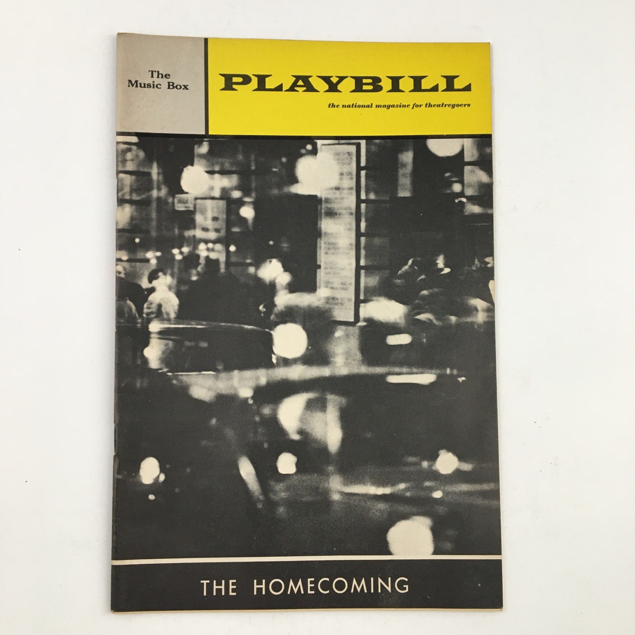 1967 Playbill The Music Box Presents The Homecoming by Harold Pinter