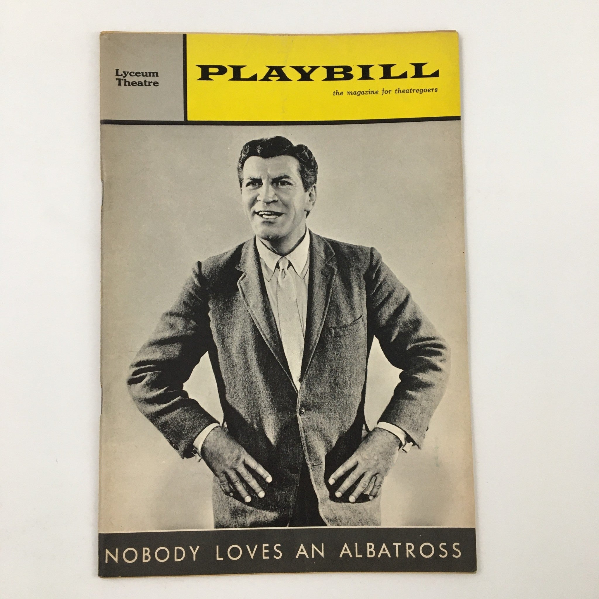 1964 Playbill Lyceum Theatre Present Robert Preston in Nobody Loves An Albatross