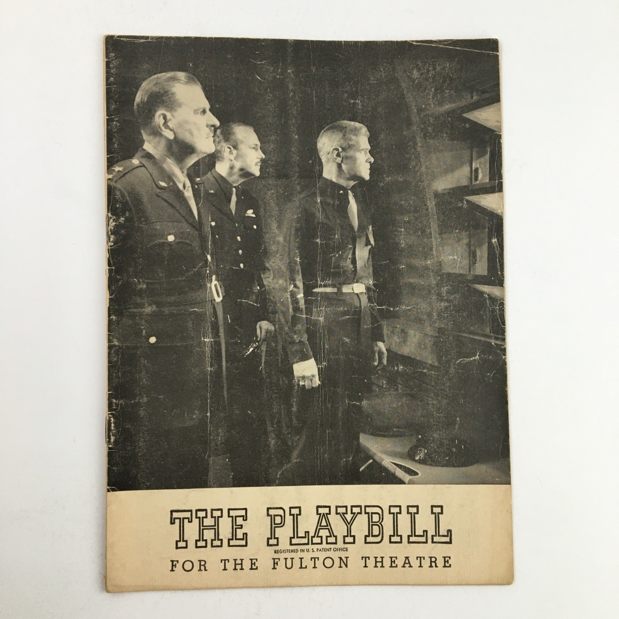 1948 Playbill Fulton Theatre Presents Command Decision by William Wister Haines