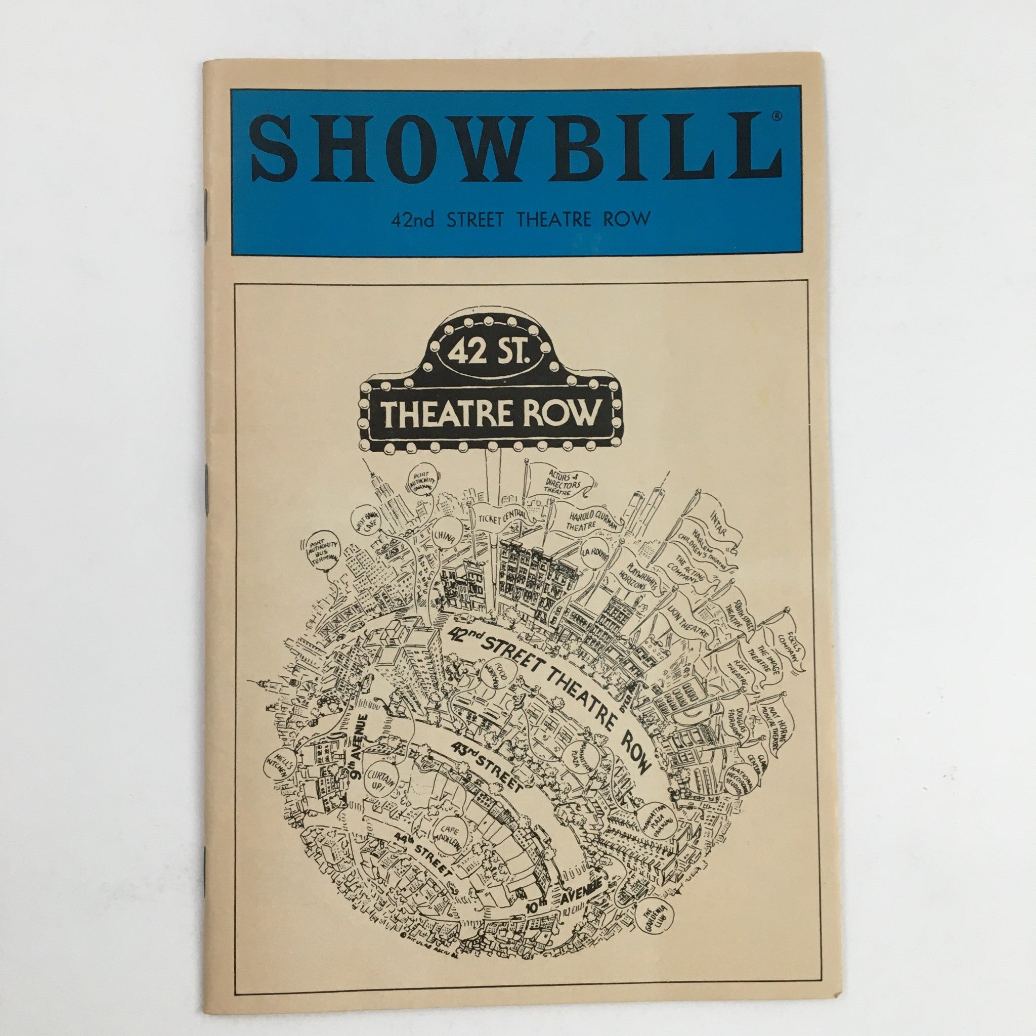 1985 Showbill 42nd Street Theatre Row Present Curse of the Starving Class