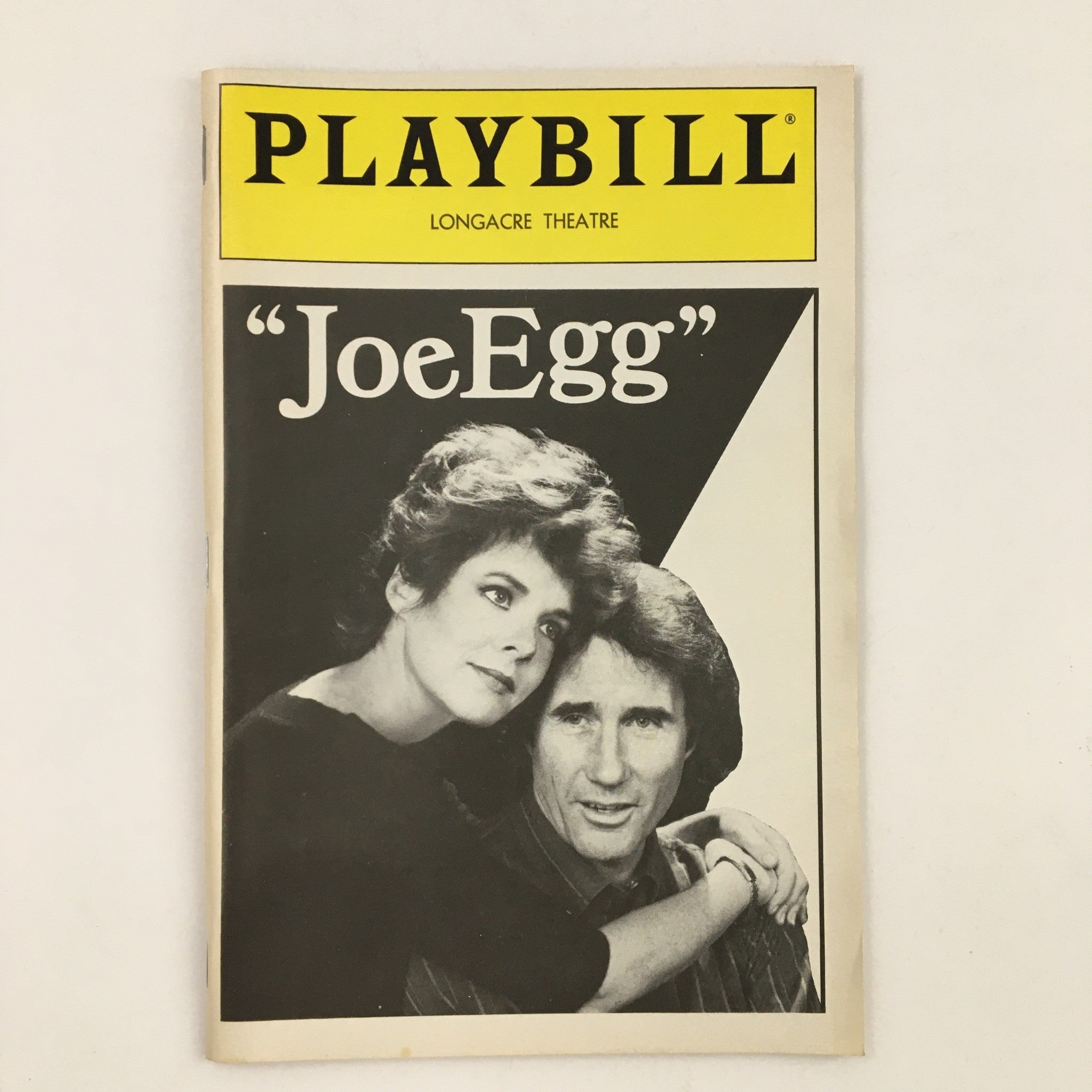 1985 Playbill Longacre Theatre Present Jim Dale in JoeEgg by Peter Nichols