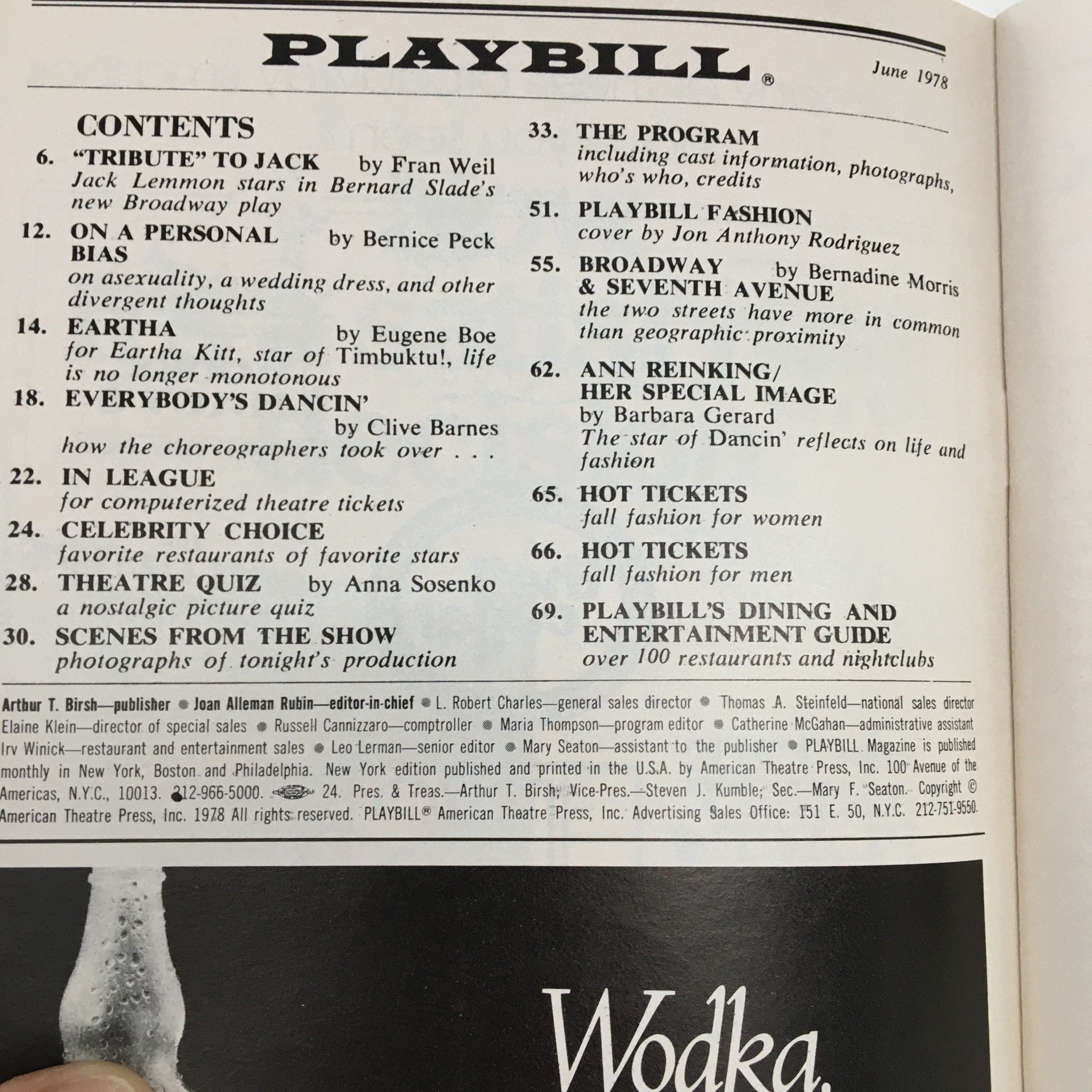 1978 Playbill Imperial Theatre Presents Judd Hirsch in Neil Simon's Chapter Two