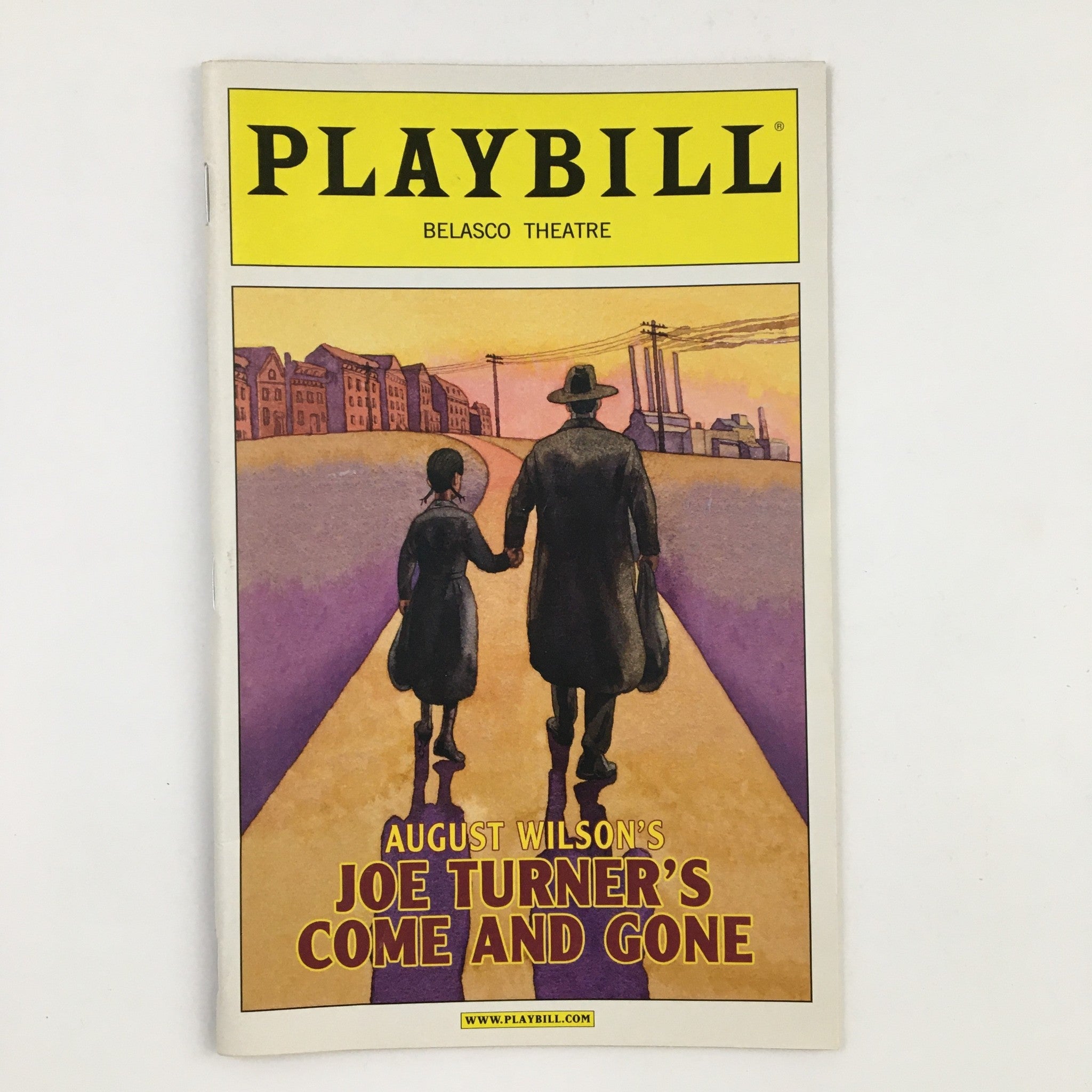 2009 Playbill Belasco Theatre Presents August Wilson's Joe Turner's Come & Gone