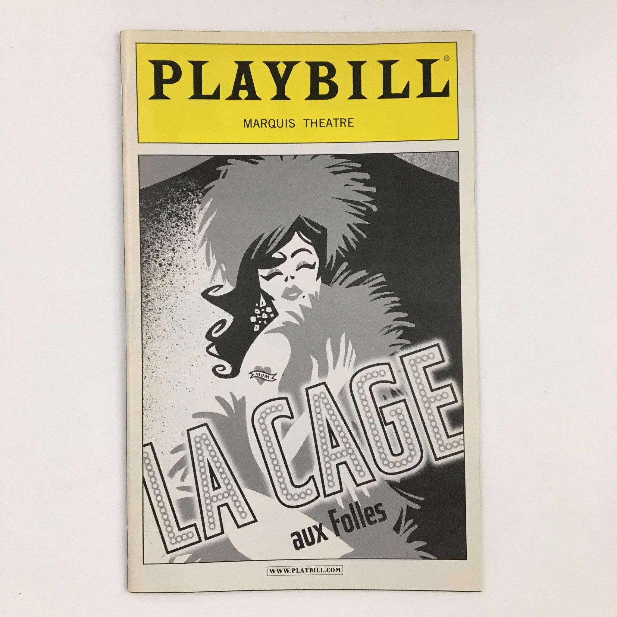 2005 Playbill Marquis Theatre Present Gary Beach in La Cage Aux Folles VG