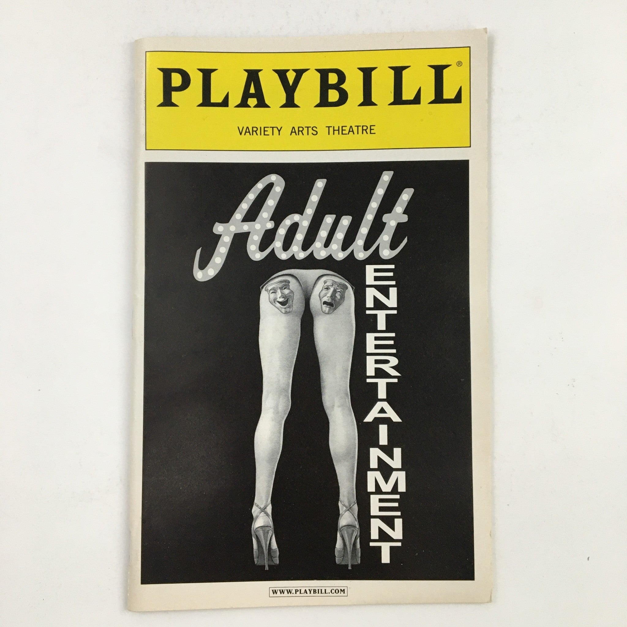 2003 Playbill Variety Arts Theatre Present Adult Entertainment by Elaine May VG