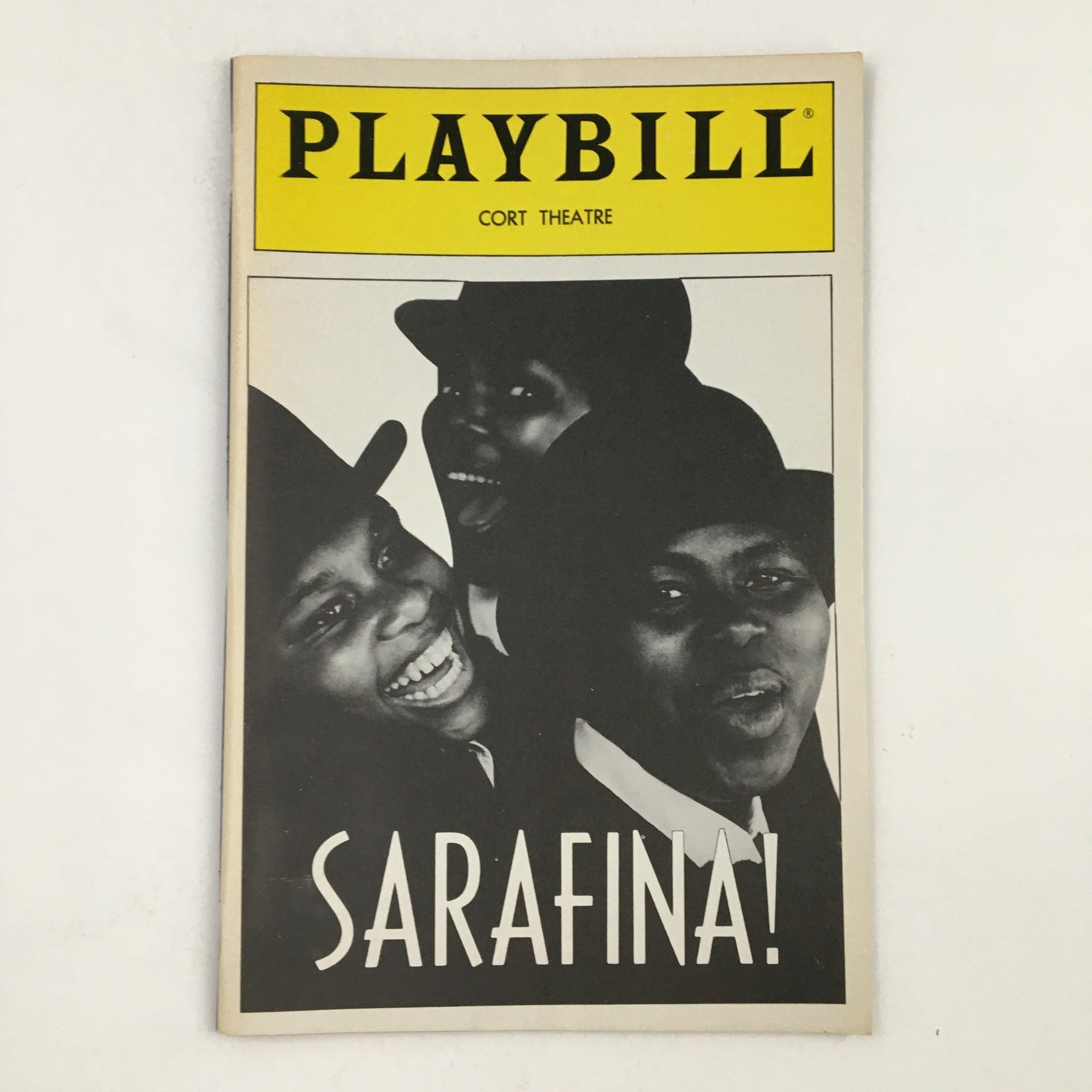 1988 Playbill Cort Theatre Lucille Lortel Present Sarafina by Mbongeni Ngema VG