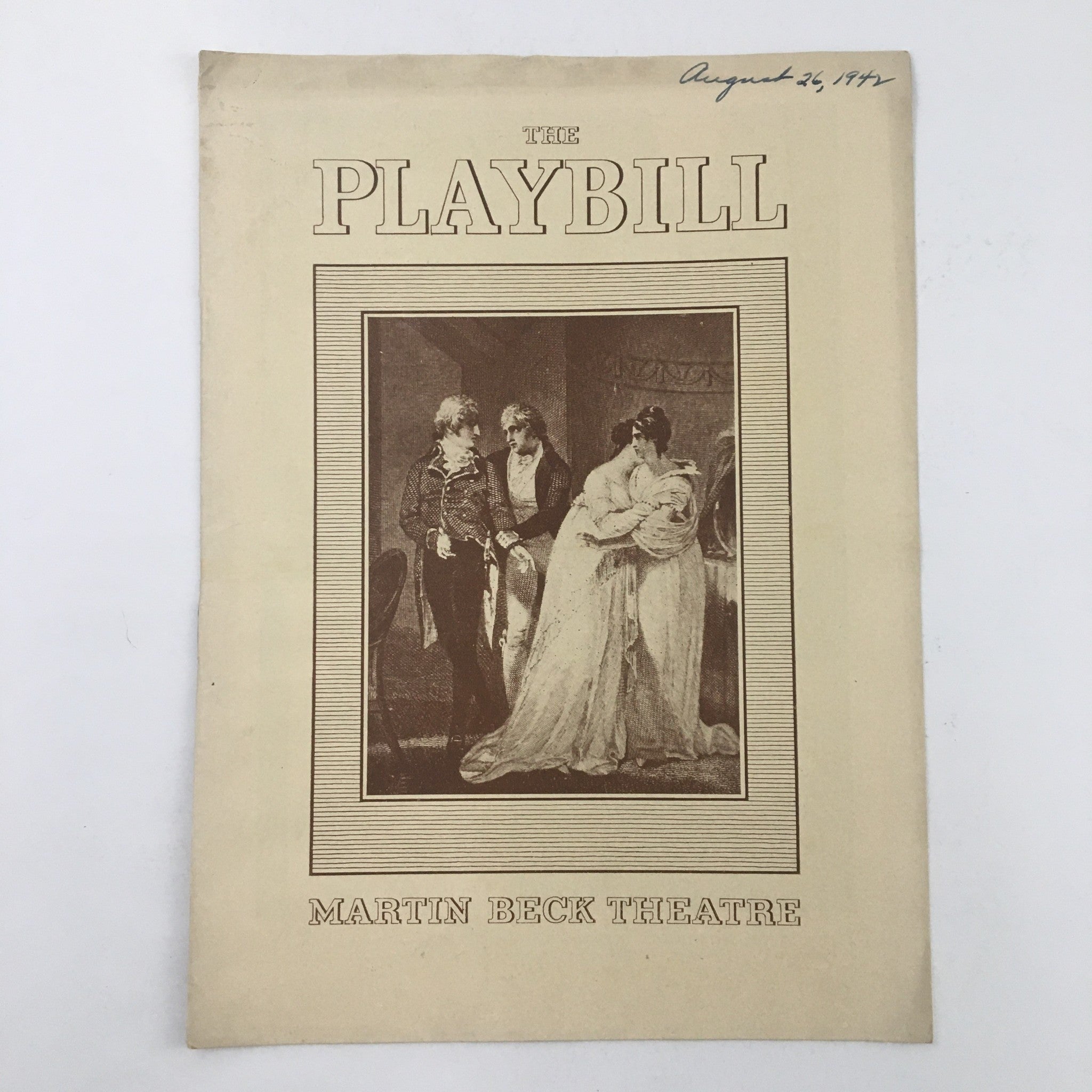 1942 Playbill Martin Beck Theatre Max Gordon Present My Sister Eileen by Ruth M.