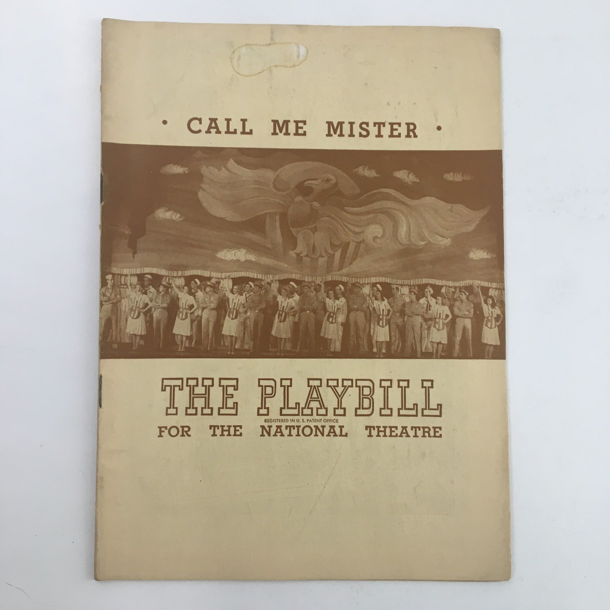 1946 Playbill National Theatre Present Call Me Mister with Betty Garrett