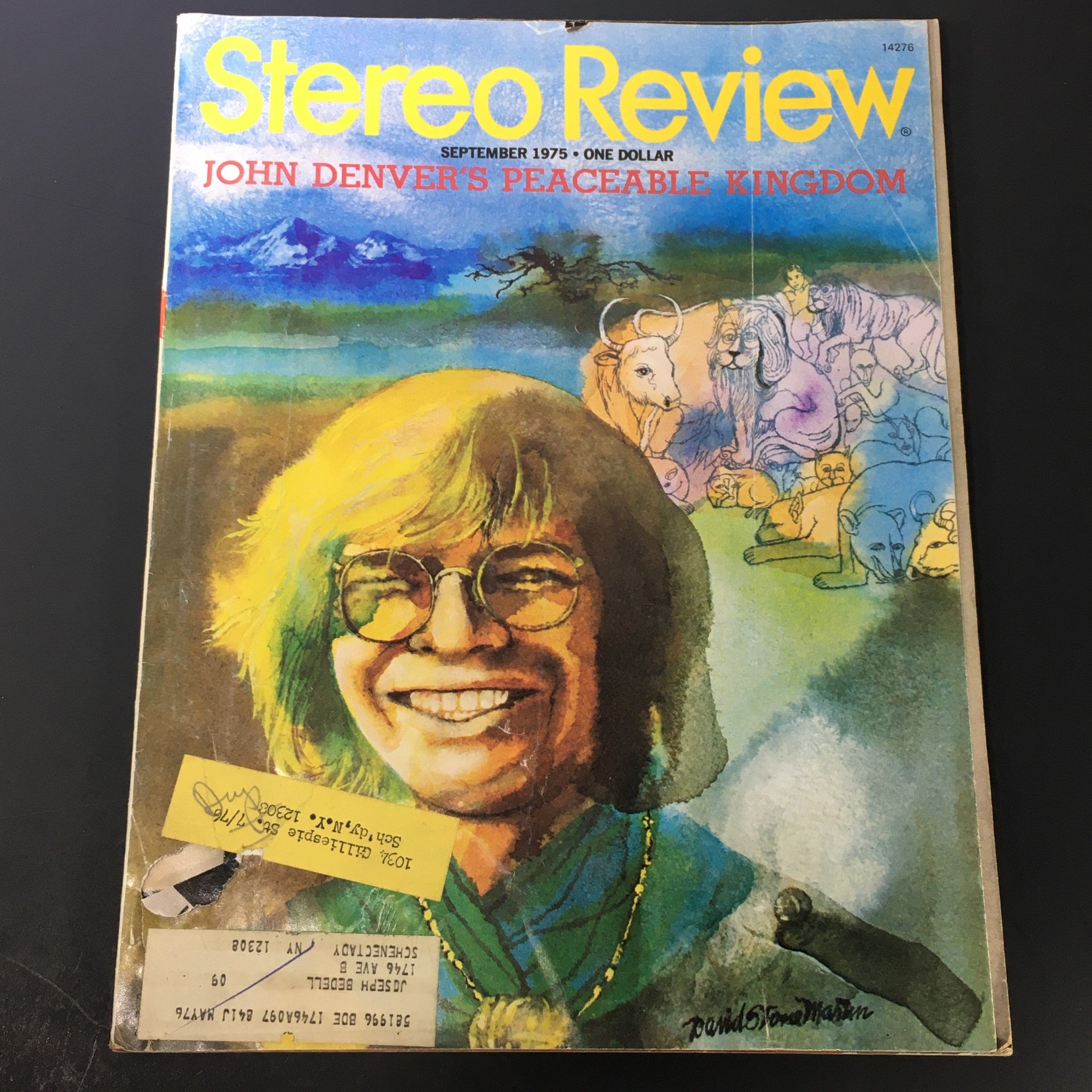 VTG Stereo Review Music Magazine September 1975 - John Denver Peaceable Kingdom