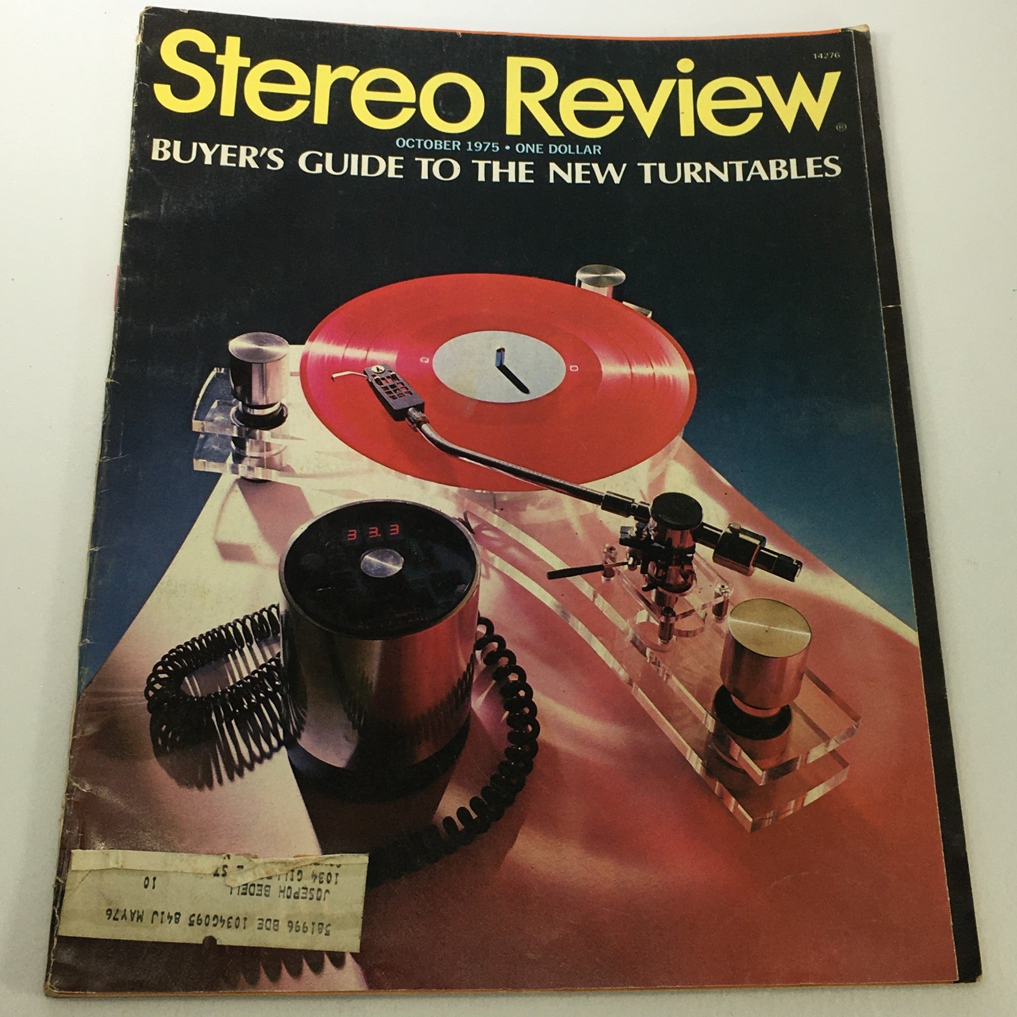 VTG Stereo Review Music Magazine October 1975 - New Turntables Buyer's Guide