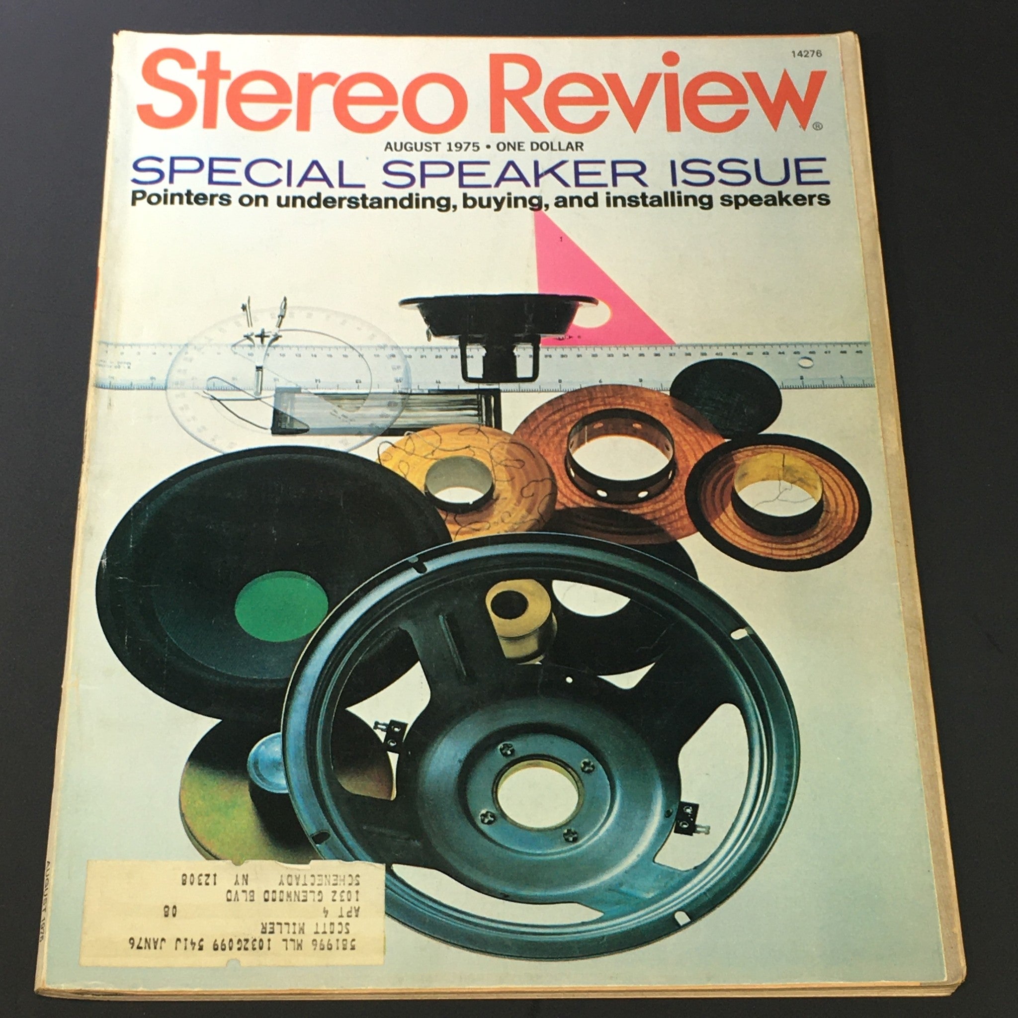 VTG Stereo Review Music Magazine August 1975 - Speaker Issue Pointers & Guide