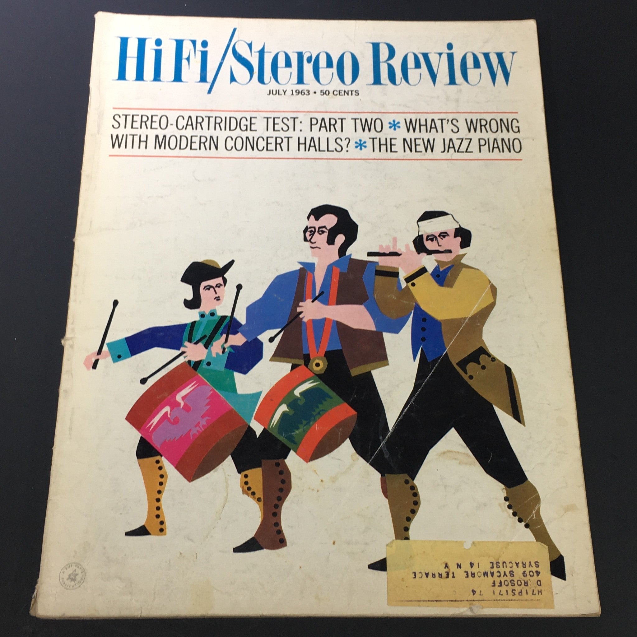 VTG HiFi Stereo Review Magazine July 1963 - Stereo-Cartridge Test Part Two