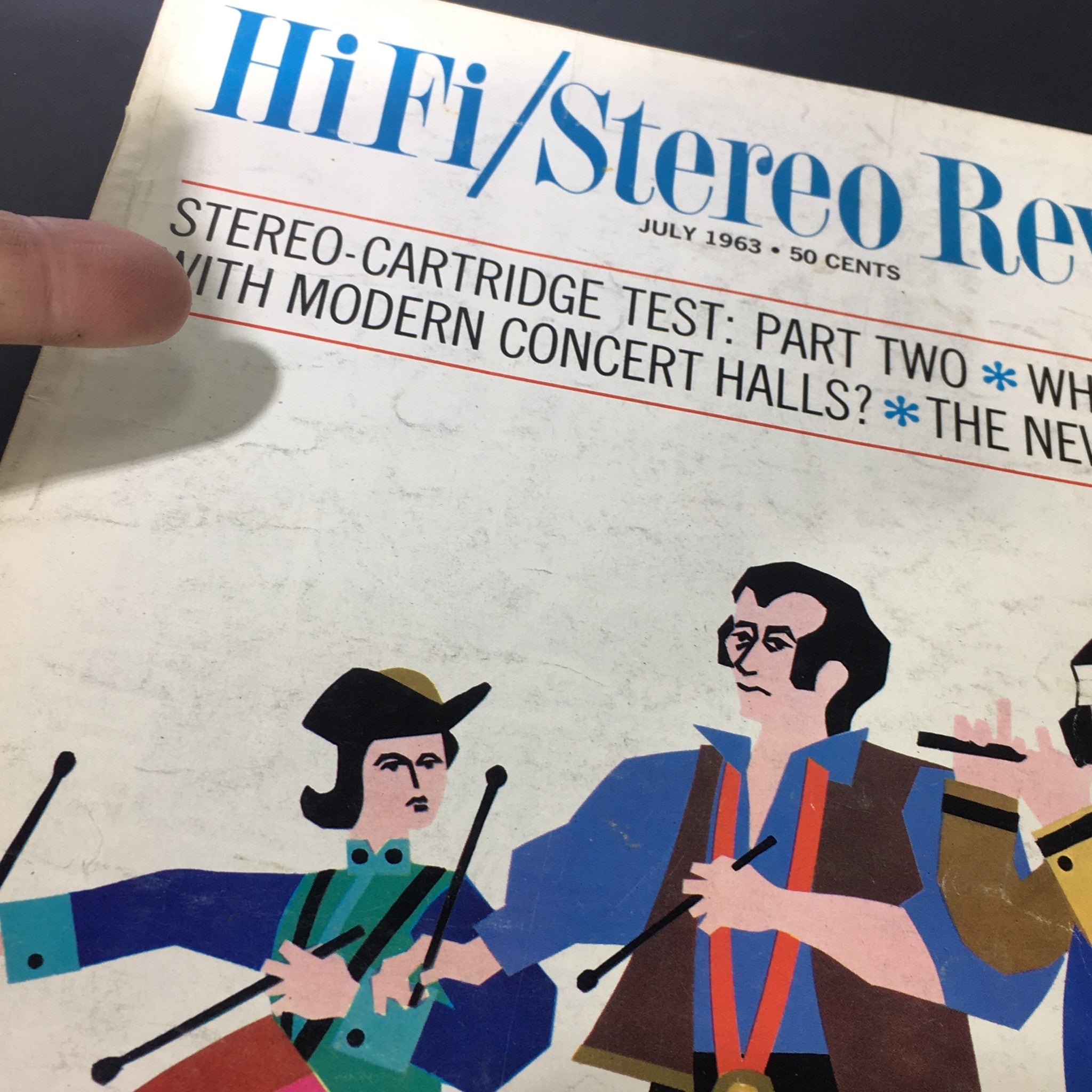 VTG HiFi Stereo Review Magazine July 1963 - Stereo-Cartridge Test Part Two