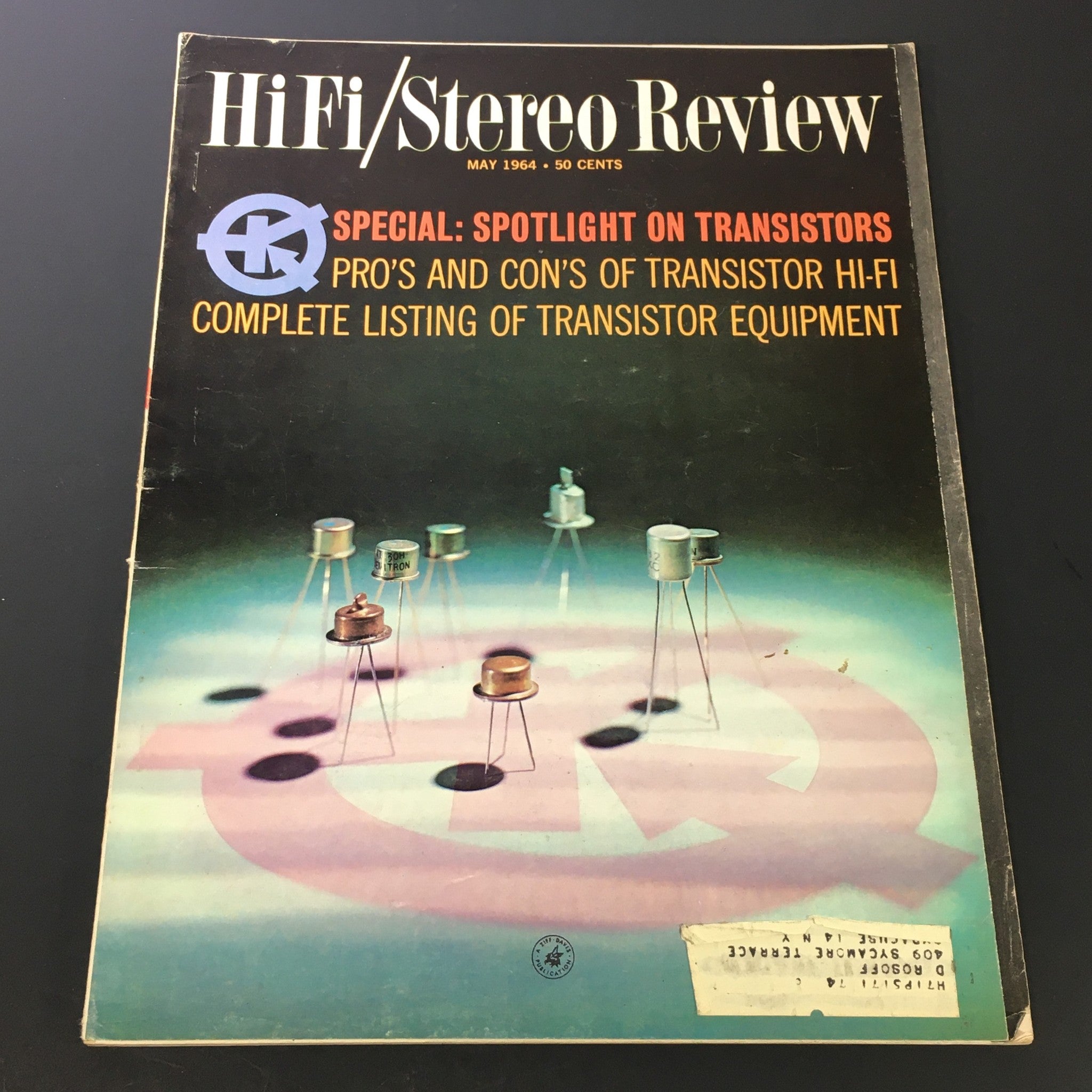 VTG HiFi Stereo Review Magazine May 1964 - Special Spotlight on Transistors