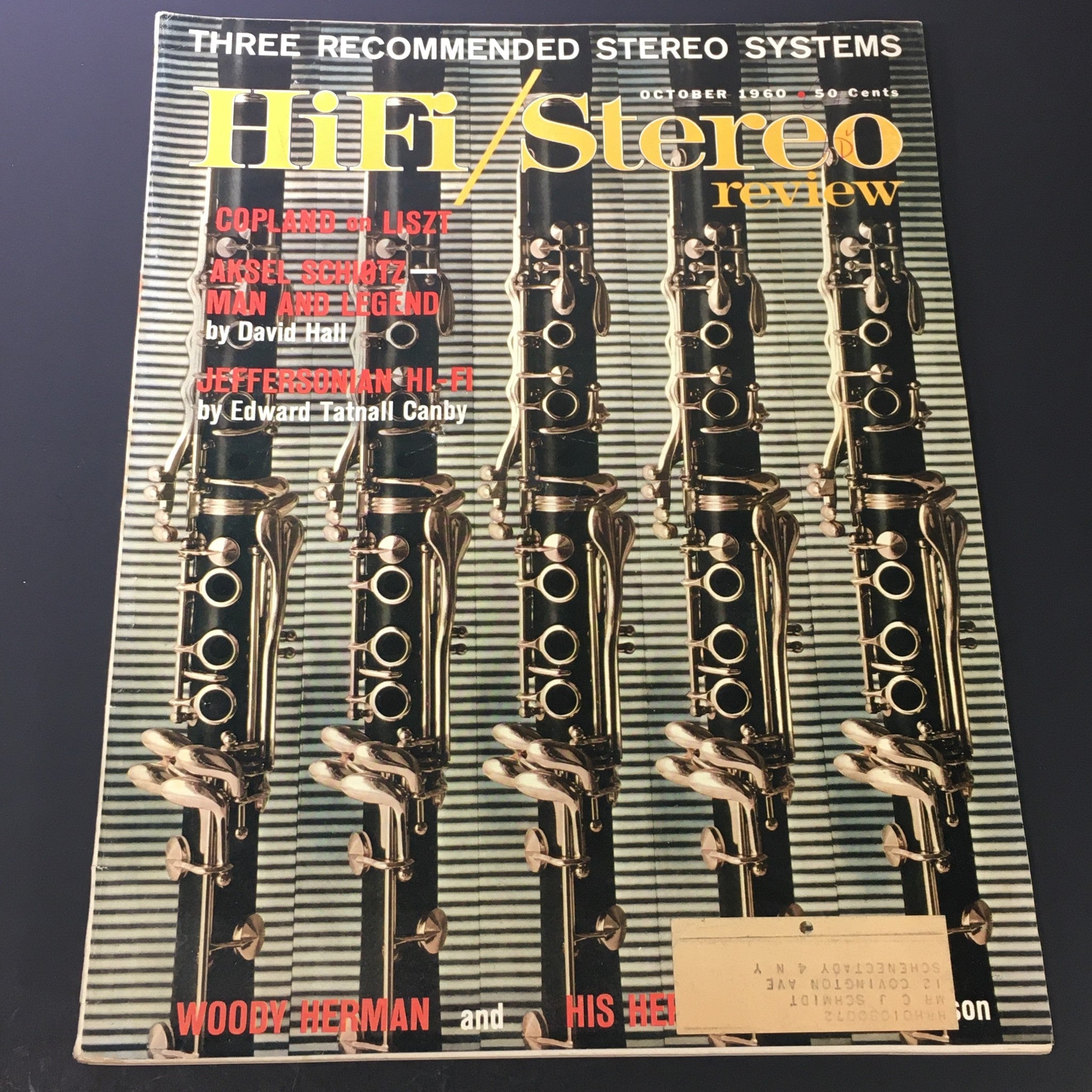 VTG HiFi Stereo Review Magazine October 1960 - Copland & Liszt / Aksel Schiotz