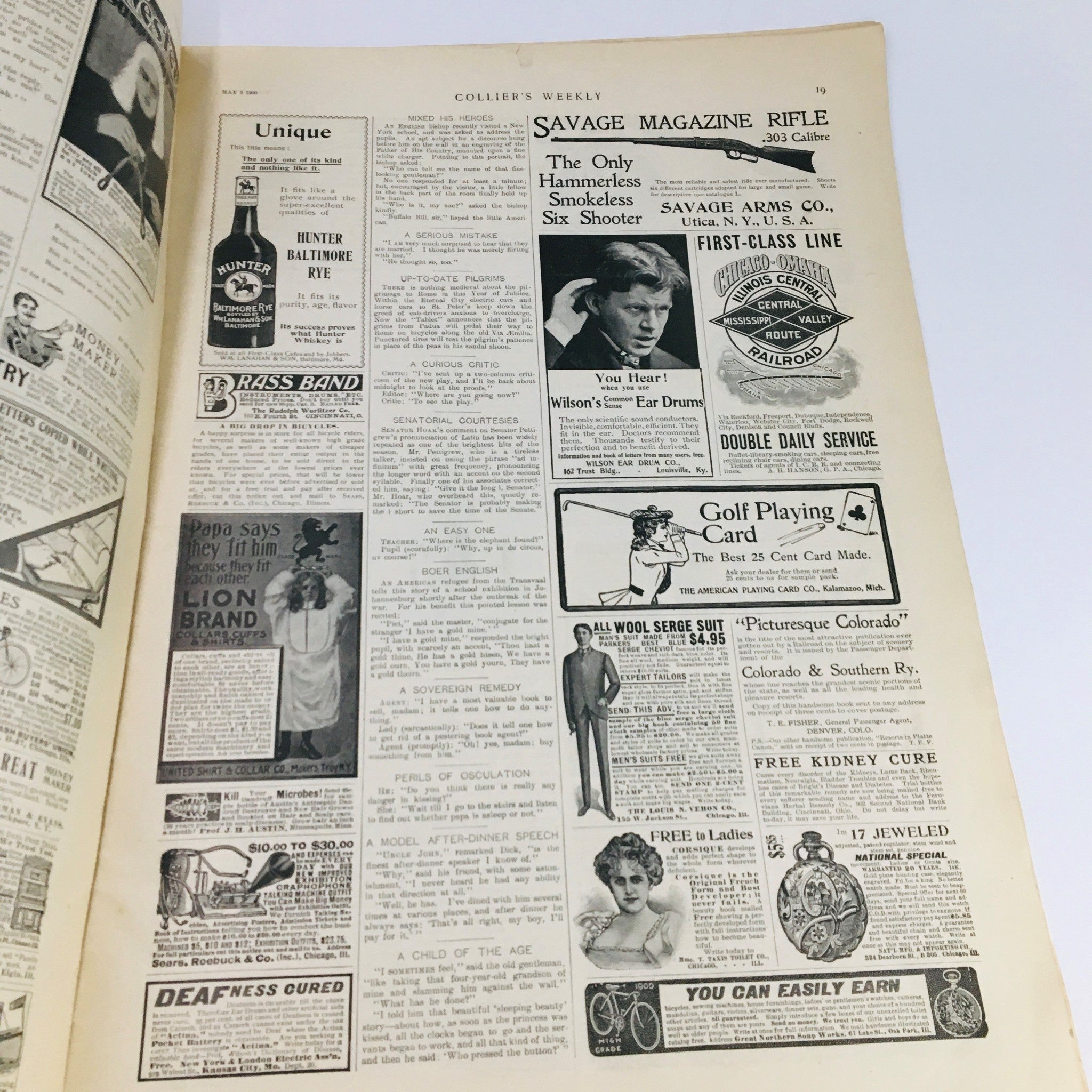 Collier's Weekly Journal May 5 1900 Off For The World's Fair, No Label