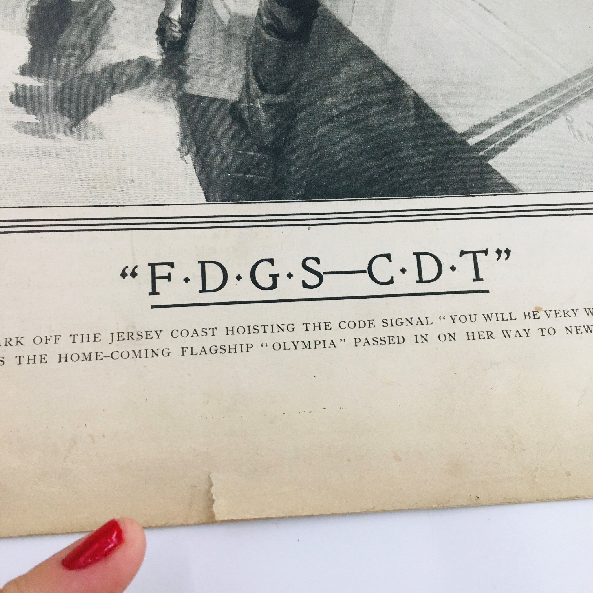 Collier's Weekly September 30 1899 Vol 23 #26 The Flagship of Admiral, No Label