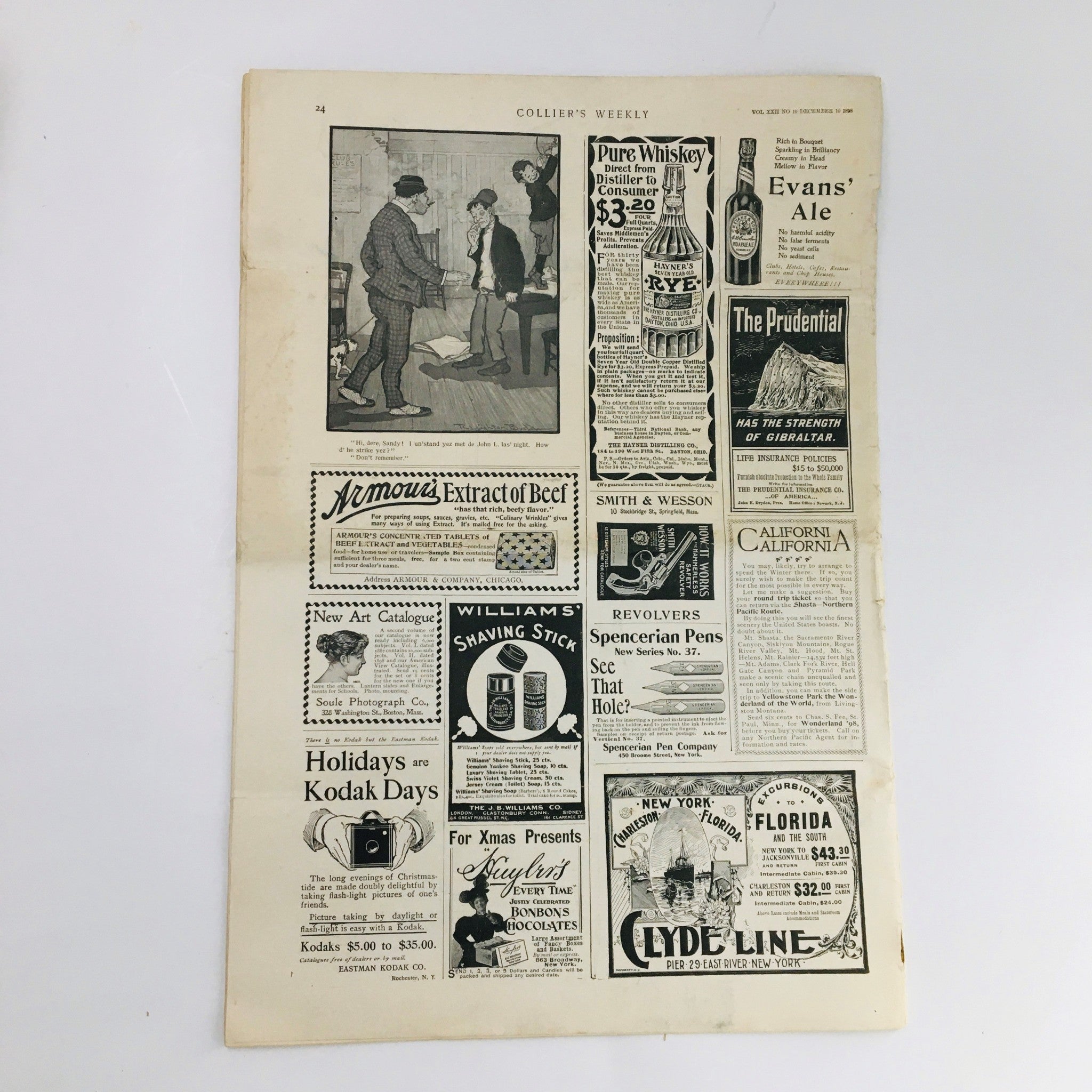 Collier's Weekly December 10 1898 Vol 22 #10 Opening of the House, No Label