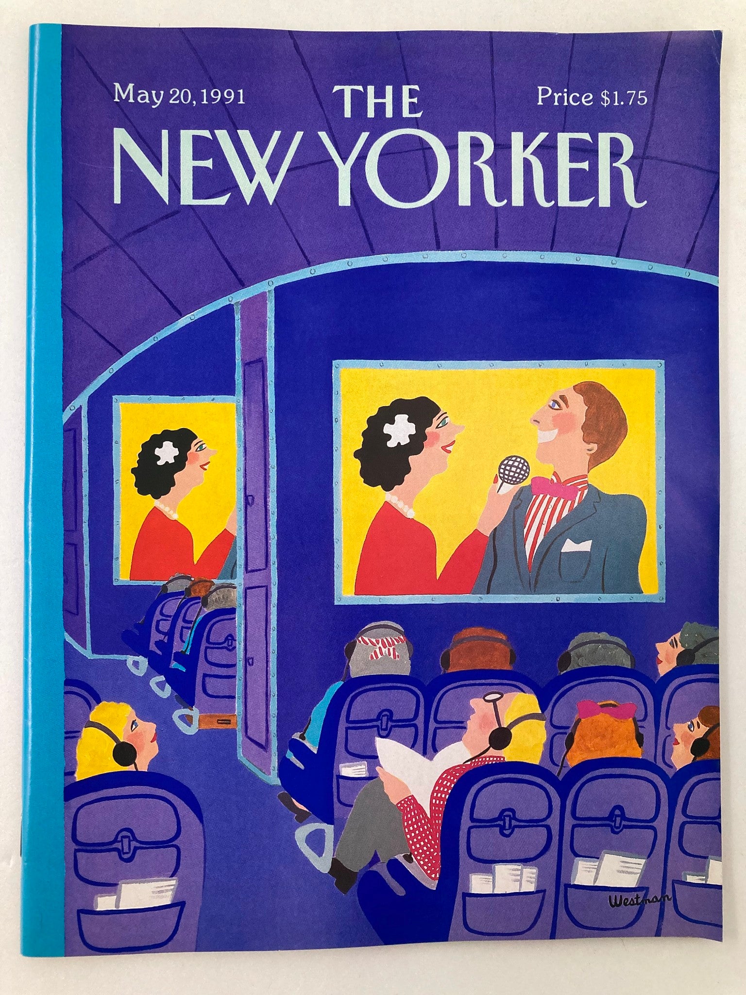 The New Yorker Full Magazine May 20 1991 Movie Theatre by B. Westman No Label