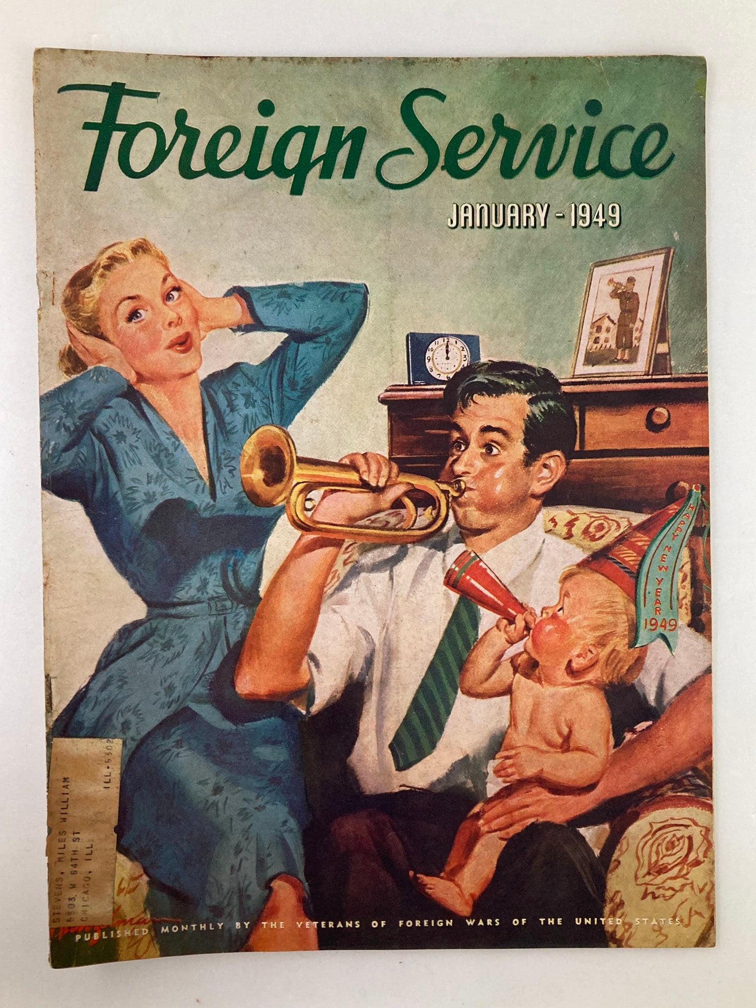 VTG Foreign Service Magazine January 1949 The Family of Trumpeteers