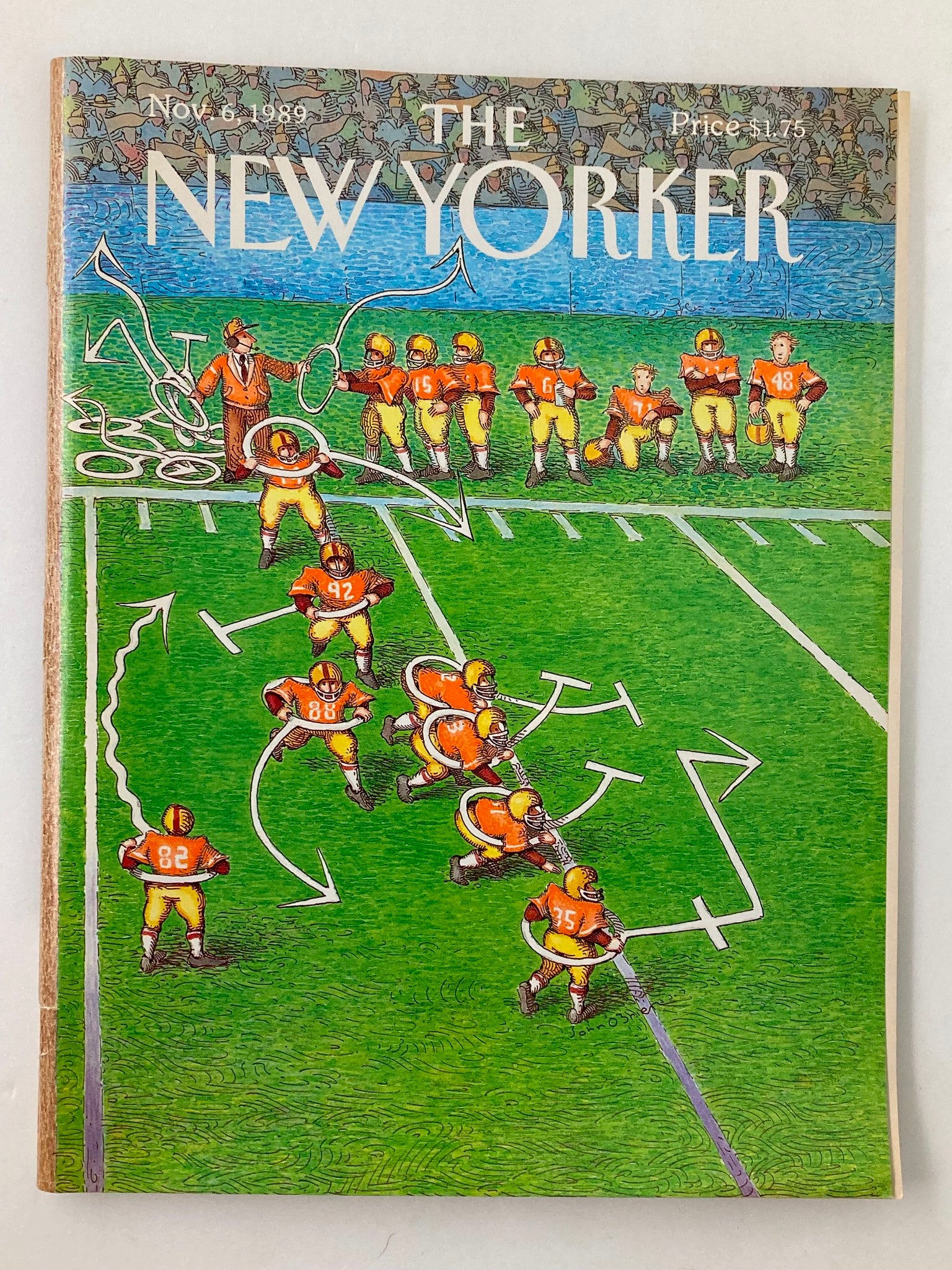 The New Yorker Full Magazine November 6 1989 Goal by John O'Brien No Label