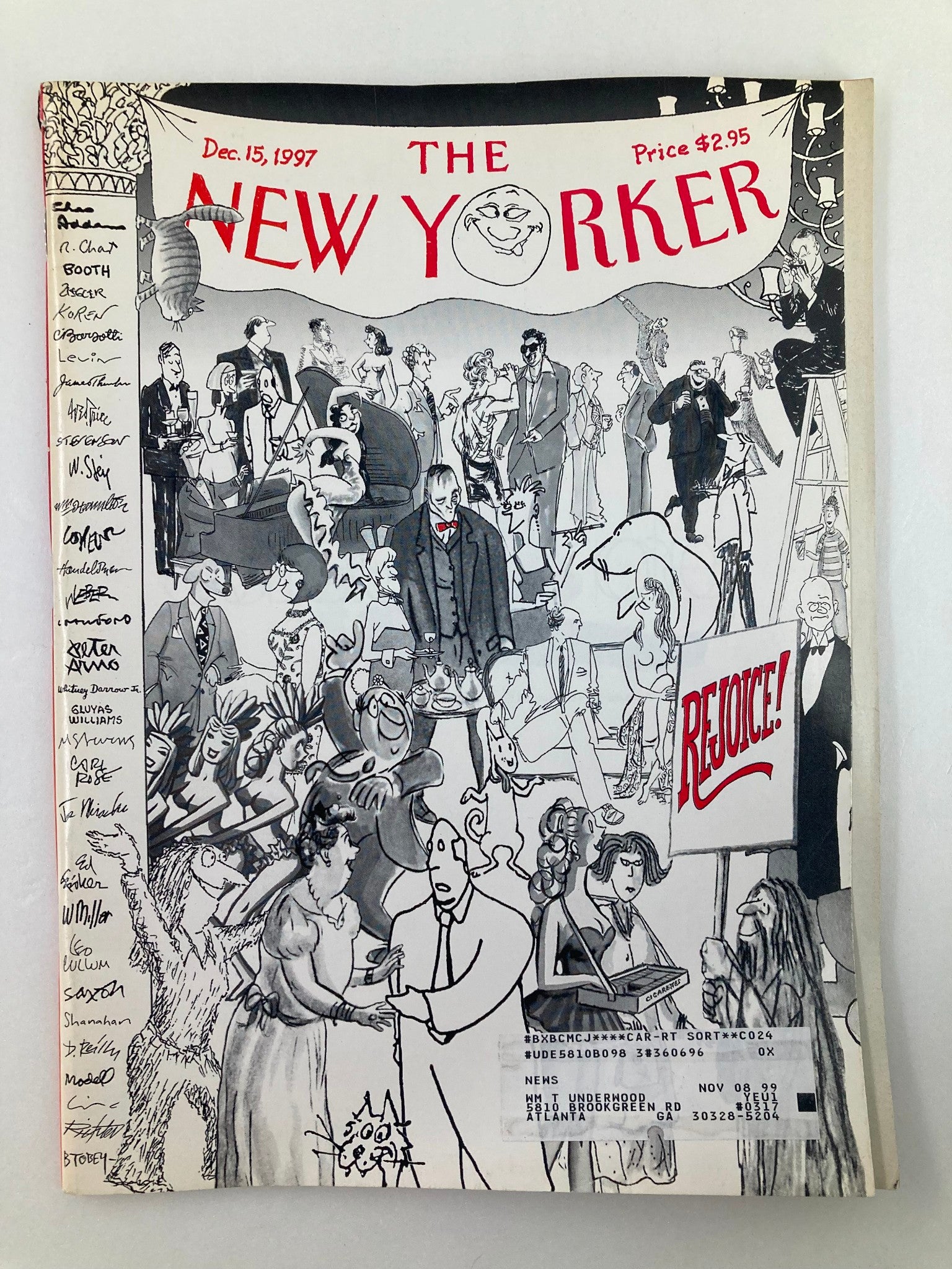 The New Yorker Full Magazine December 15 1997 The Gang's All Here by R. Mankoff