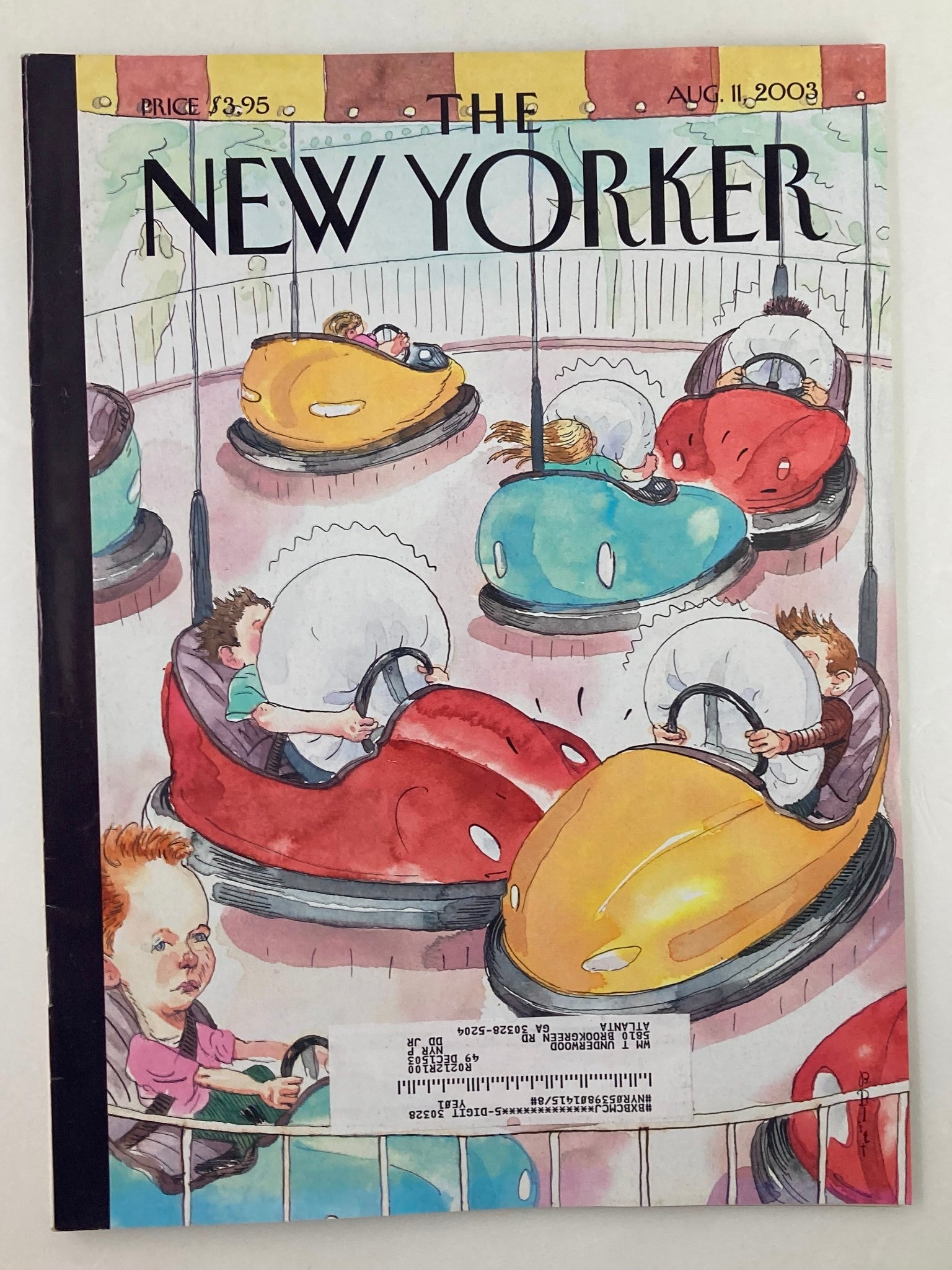 The New Yorker Full Magazine August 11 2003 Safety First by Barry Blitt