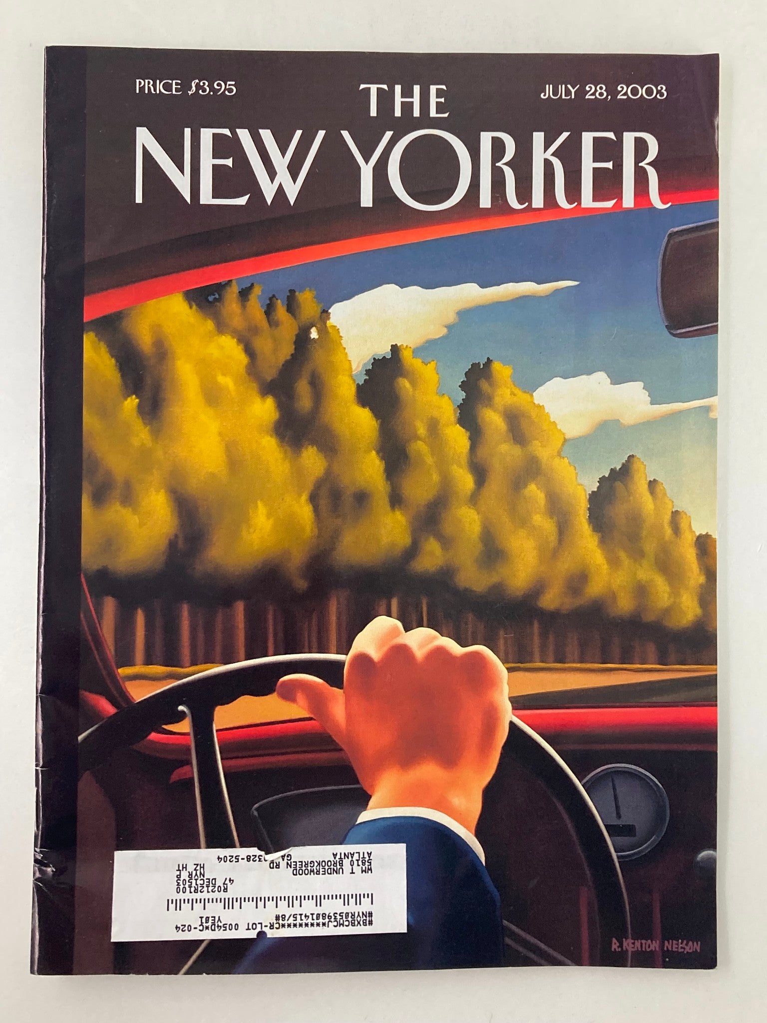 The New Yorker Full Magazine July 28 2003 On The Road by R. Kenton Nelson