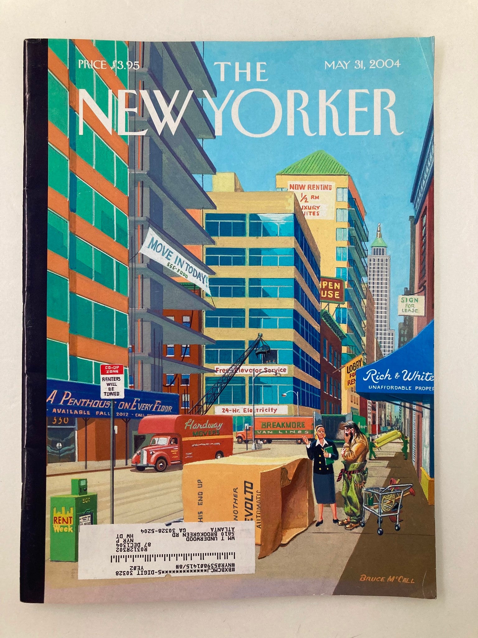 The New Yorker Magazine May 31 2004 A Penthouse on Every Floor by Bruce McCall