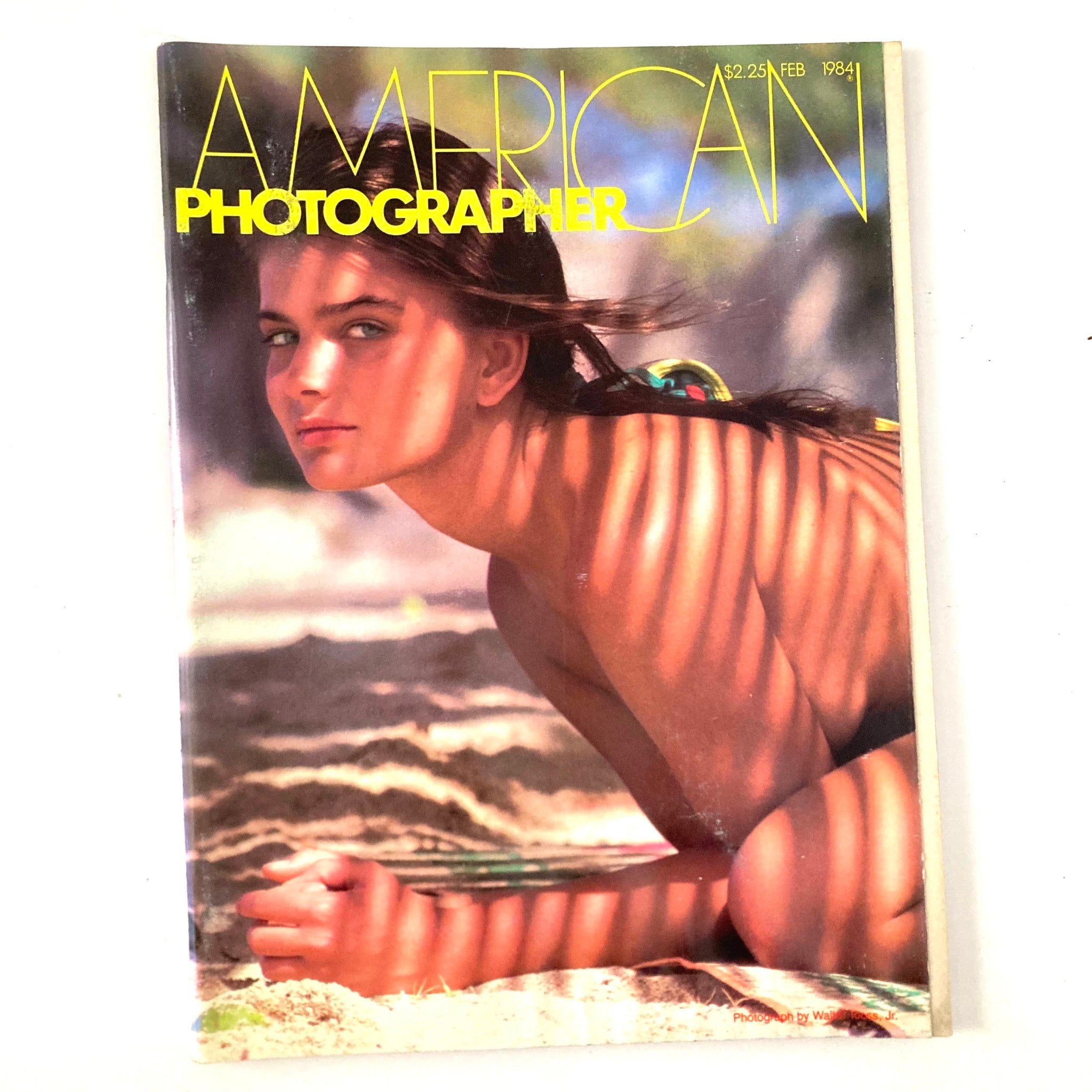 American Photographer Magazine February 1984 Paulina Porizkova No Label