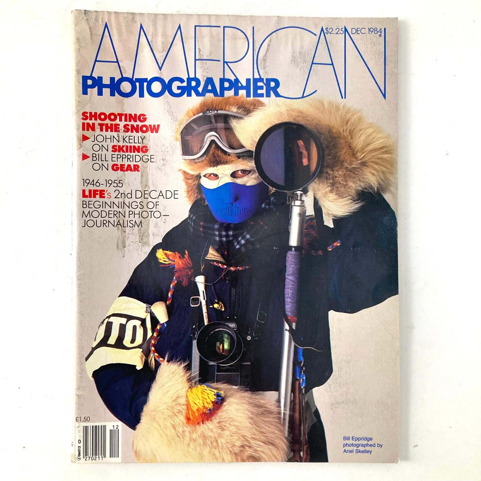 American Photographer Magazine December 1984 Bill Eppridge by Ariel Skelley